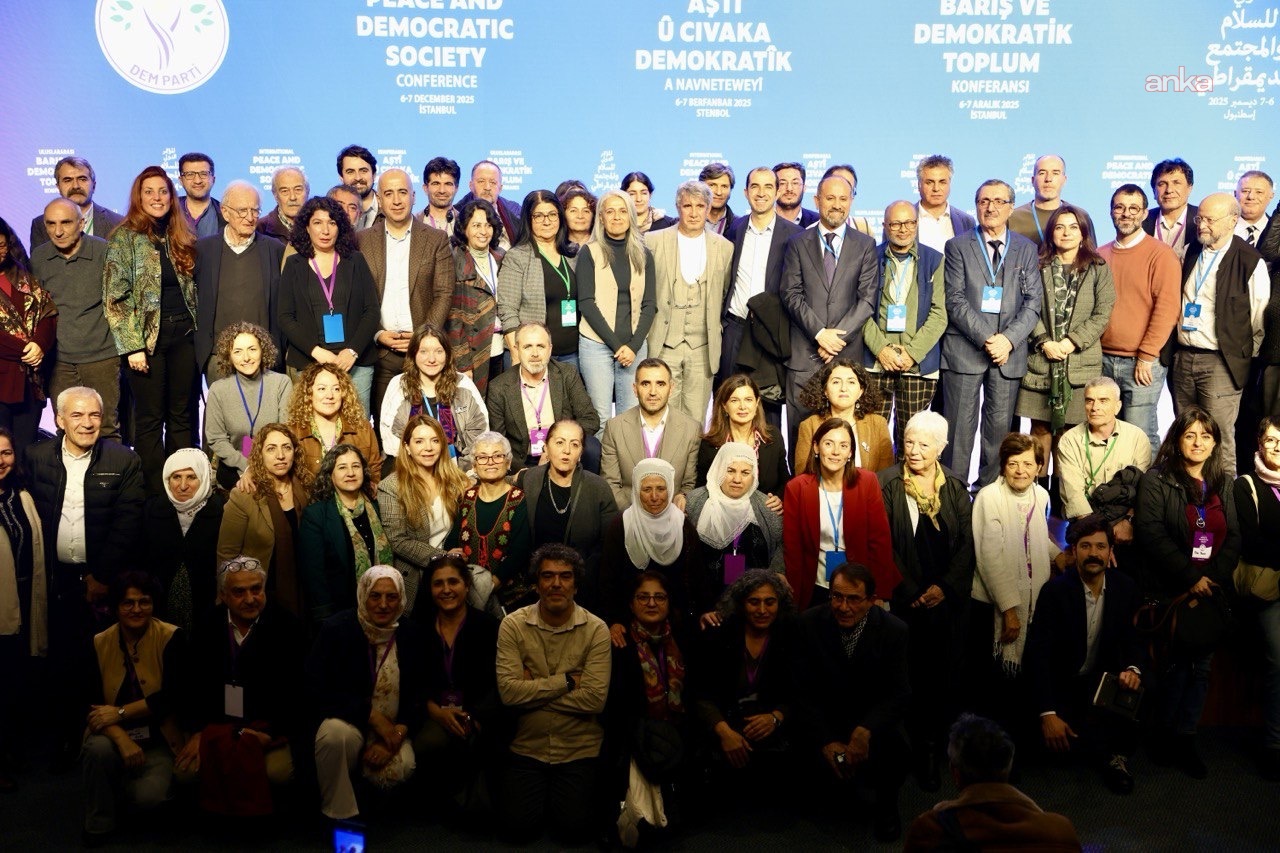 Uluslararası Barış ve Demokratik Toplum Konferansı tamamlandı, sonuç bildirgesi daha sonra açıklanacak