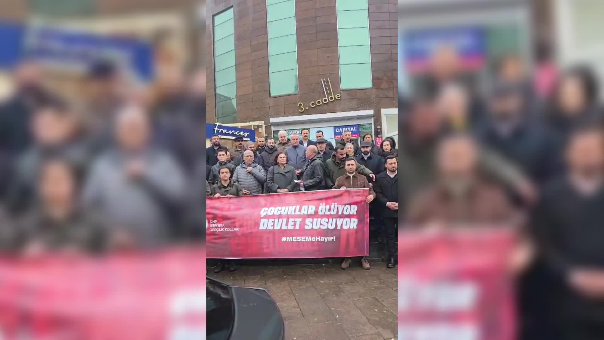 CHP Başakşehir İlçe örgütünden MESEM'leri protesto