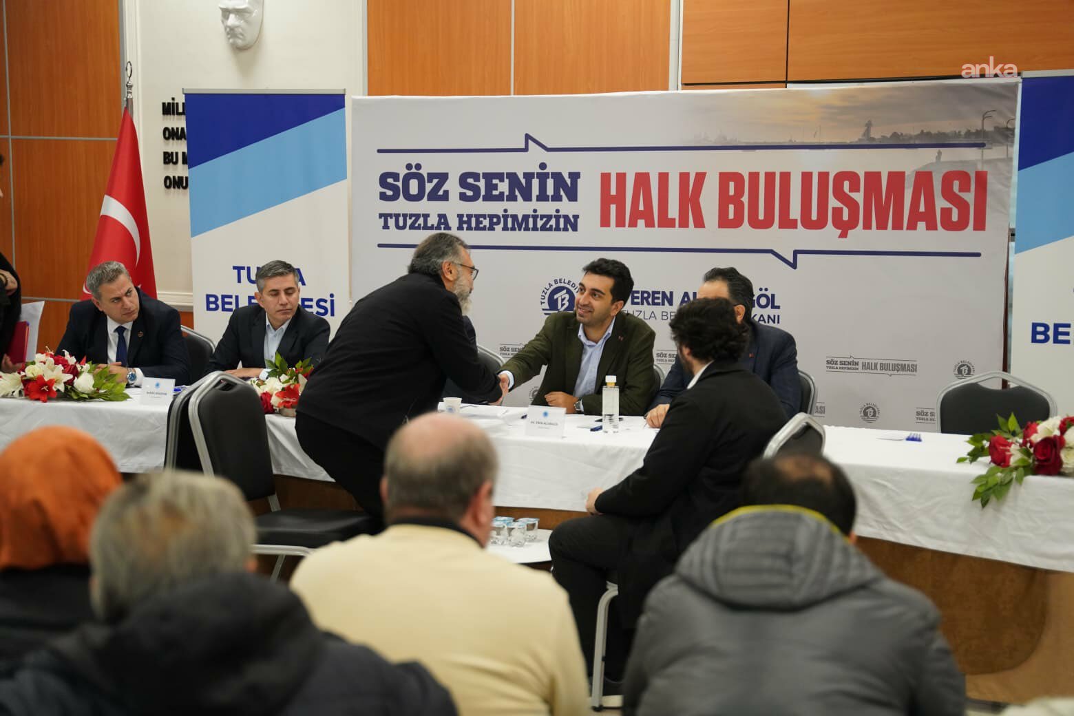 Tuzla Belediye Başkanı Bingöl, halk buluşmalarına devam ediyor