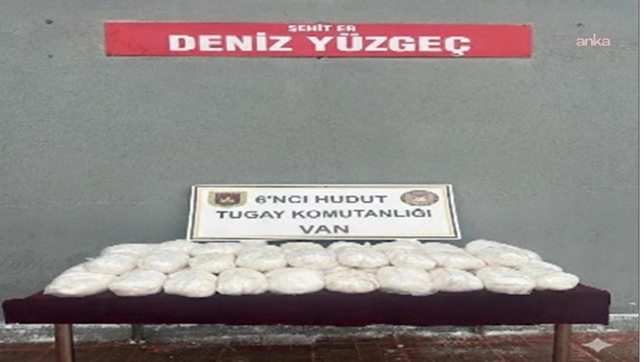 Van hudut hattında 50 kilo uyuşturucu madde ele geçirildi