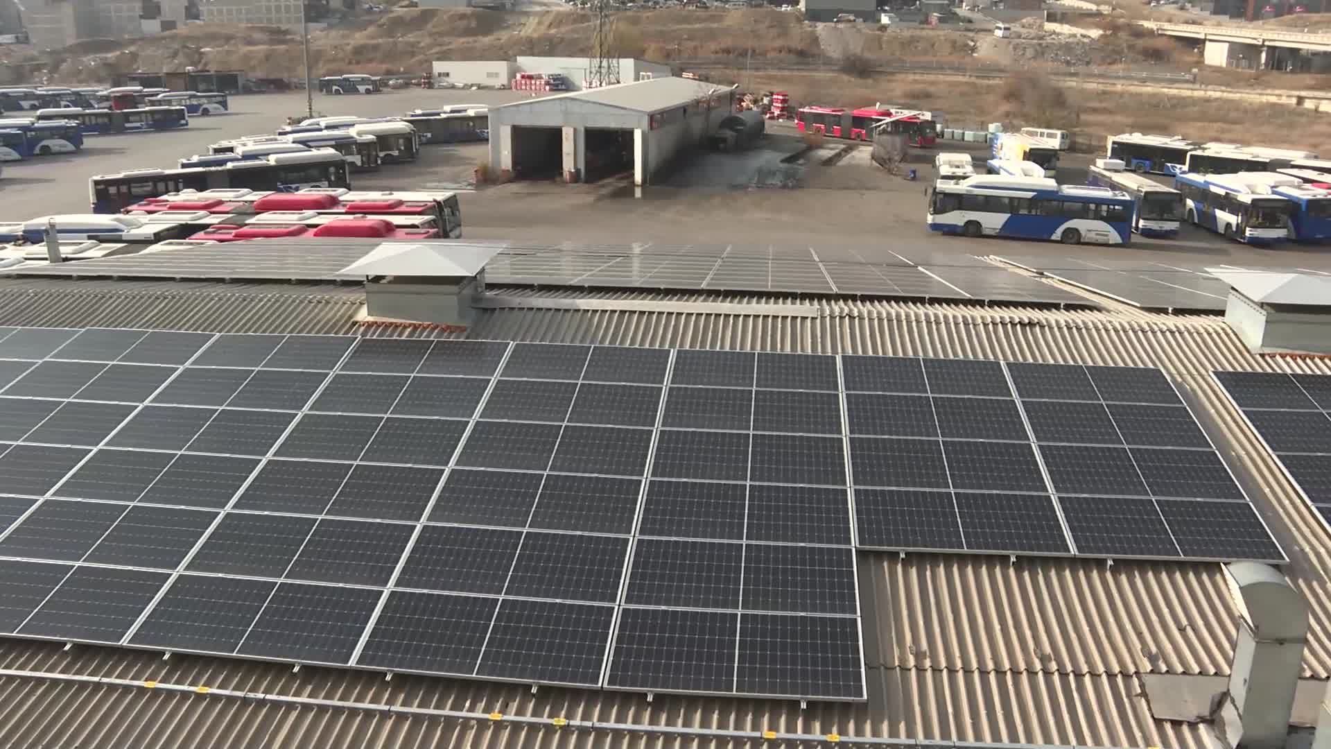 EGO’dan yeşil enerji hamlesi: Macunköy Otobüs Bakım-Onarım Atölyeleri’ne GES kuruldu, elektrik üretimi başladı