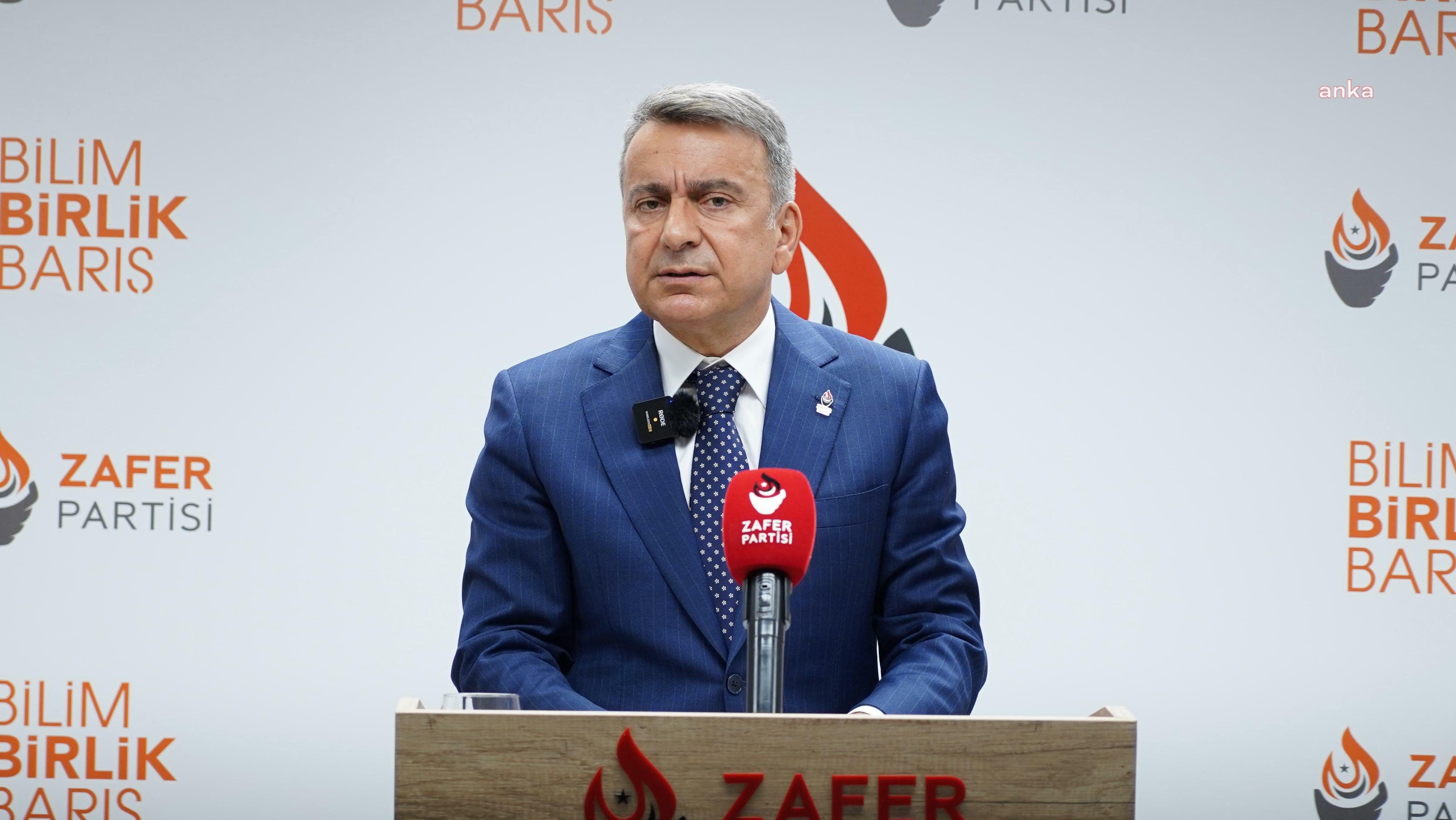 Zafer Partisi Sözcüsü Azmi Karamahmutoğlu: CHP, iktidarın yarattığı karartmaya ortak olmamalı ve komisyondan kalkmalıdır