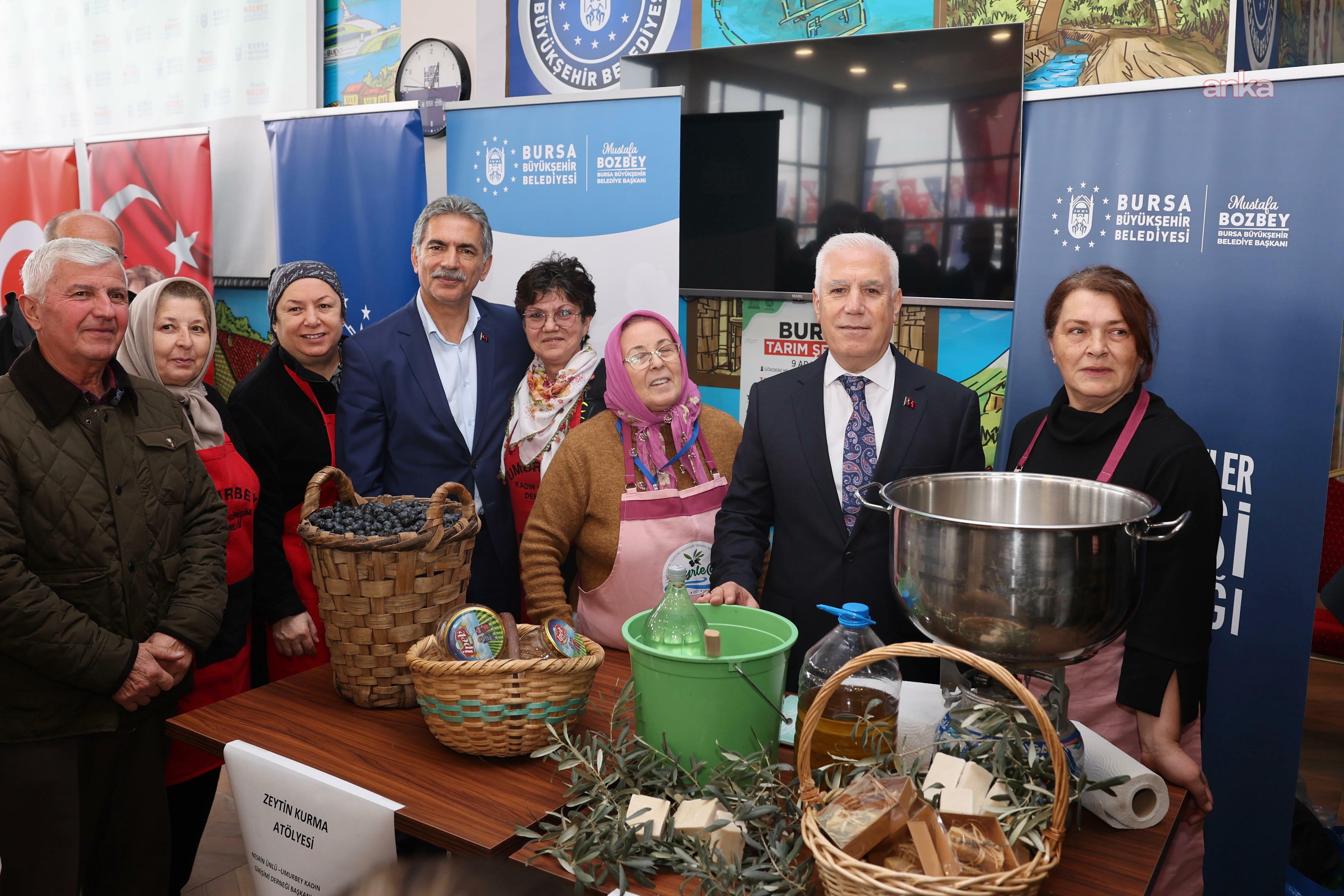 Bursa'nın tarımsal ürün zenginliği “Tarım Şenliği”nde vitrine çıktı