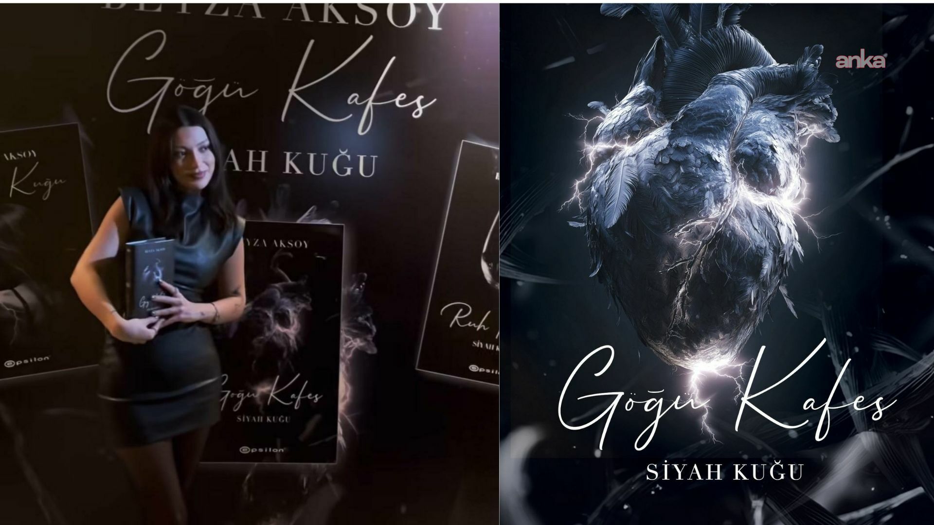 Siyah Kuğu serisinin üçüncü kitabı “Göğü Kafes” okurla buluştu
