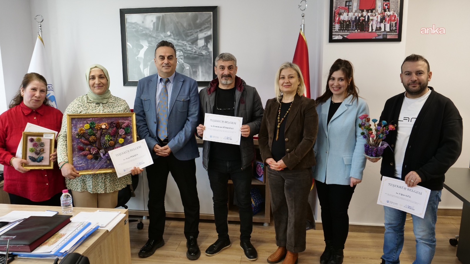 Ortahisar Belediyesi çalışanları daha temiz bir çevre için yarıştı