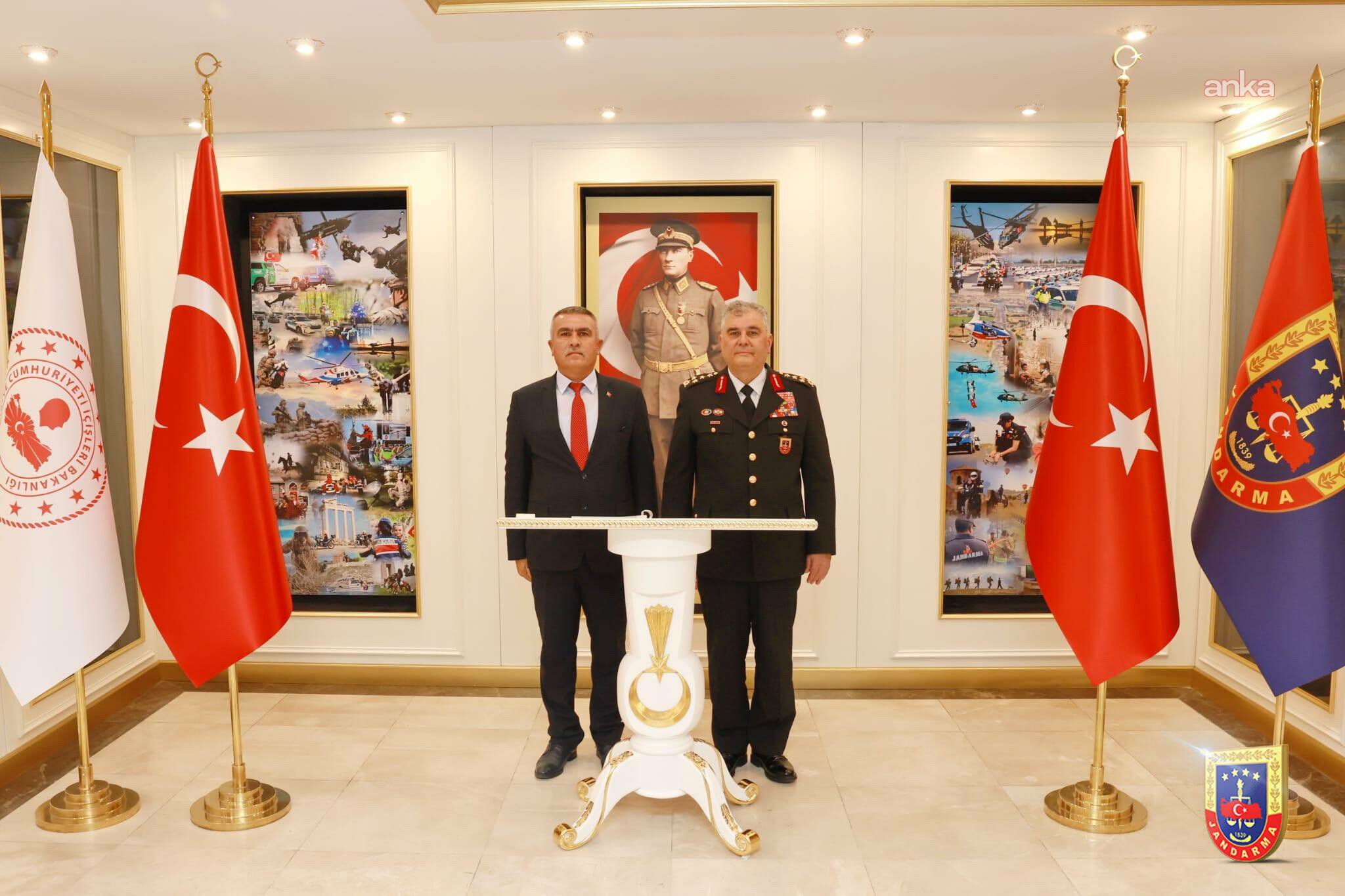 Emekli Uzman Jandarmalar Derneği'nden Jandarma Genel Komutanı Çardakcı'ya ziyaret
