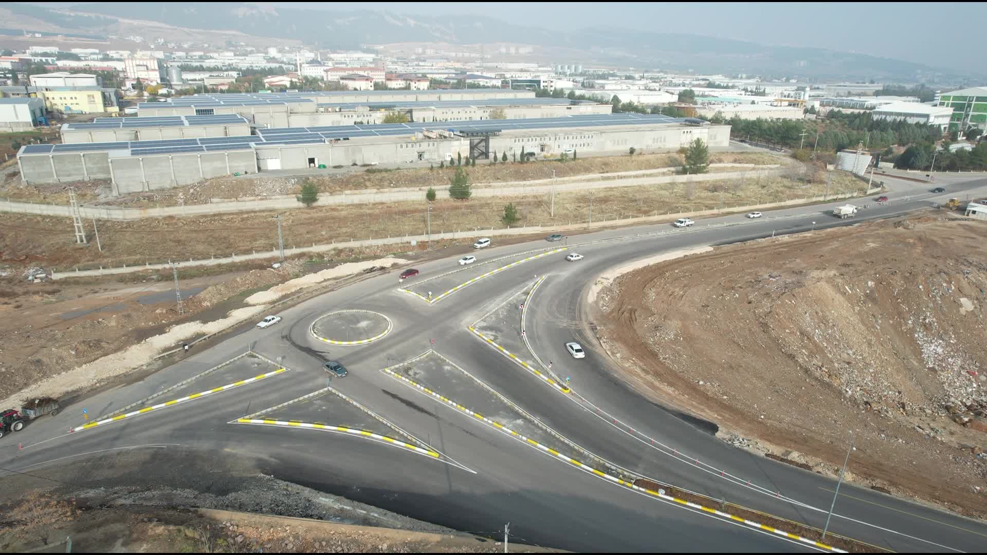Adıyaman Belediyesi’nden Mersin Caddesi’nde kavşak düzenleme çalışması