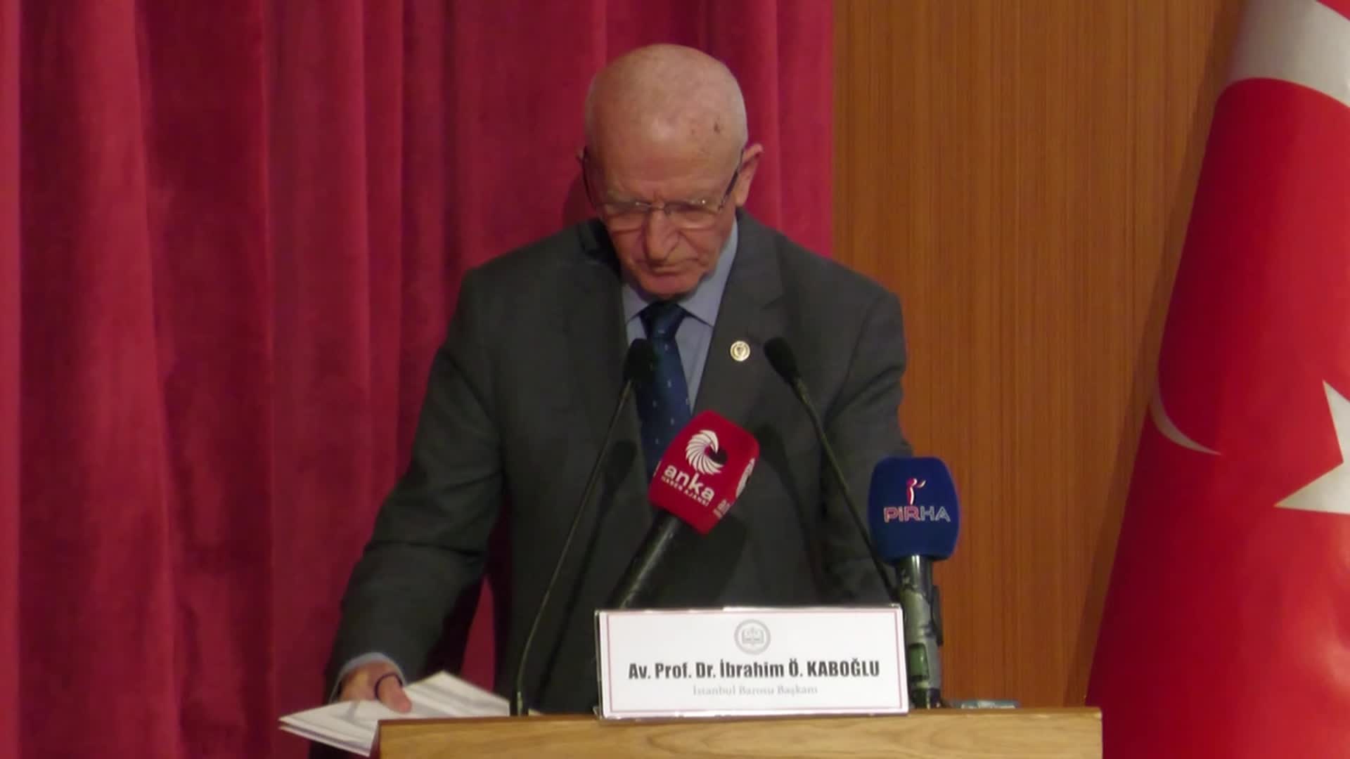 İstanbul Barosu Başkanı İbrahim Kaboğlu: İkinci Yüzyıl, “İnsan Haklarına dayanan Cumhuriyet” mi, yoksa kişisel muktedirlerin insanları hakladığı Türkiye yüzyılı mı olacak?