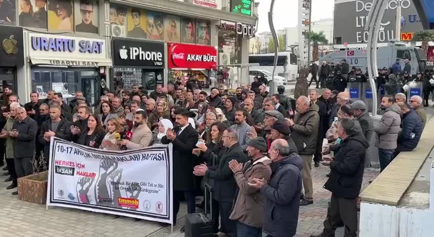 Van’da İnsan Hakları Haftası mesajı: "Anayasa’nın açık yasağına rağmen işkence en temel insan hakları sorunu olmaya devam etmiştir"