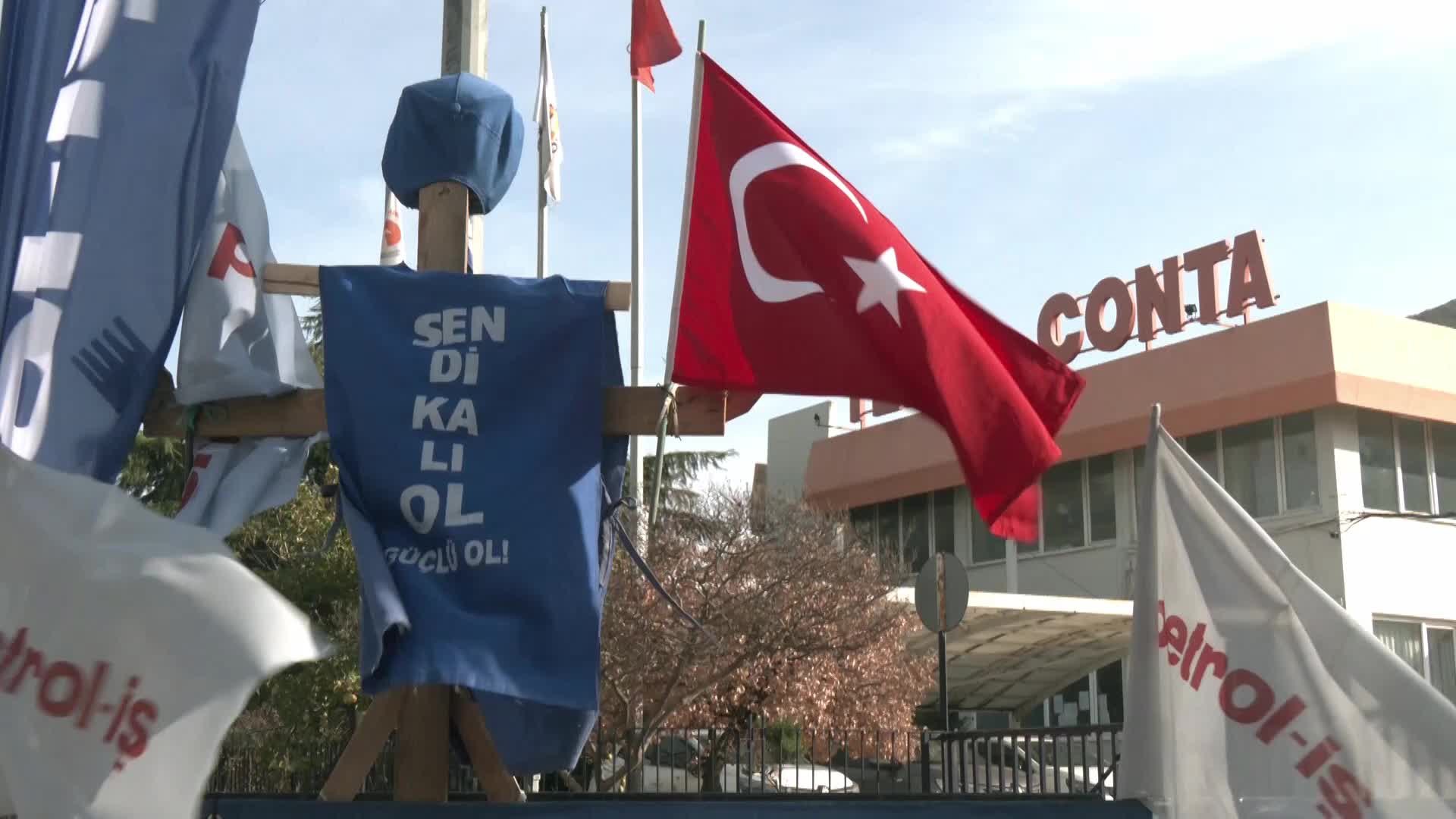 Temel Conta işçilerinin grevi 1. yılında: "365 gündür bekliyoruz, uzlaşalım, konuşalım işimizin başına geçelim"