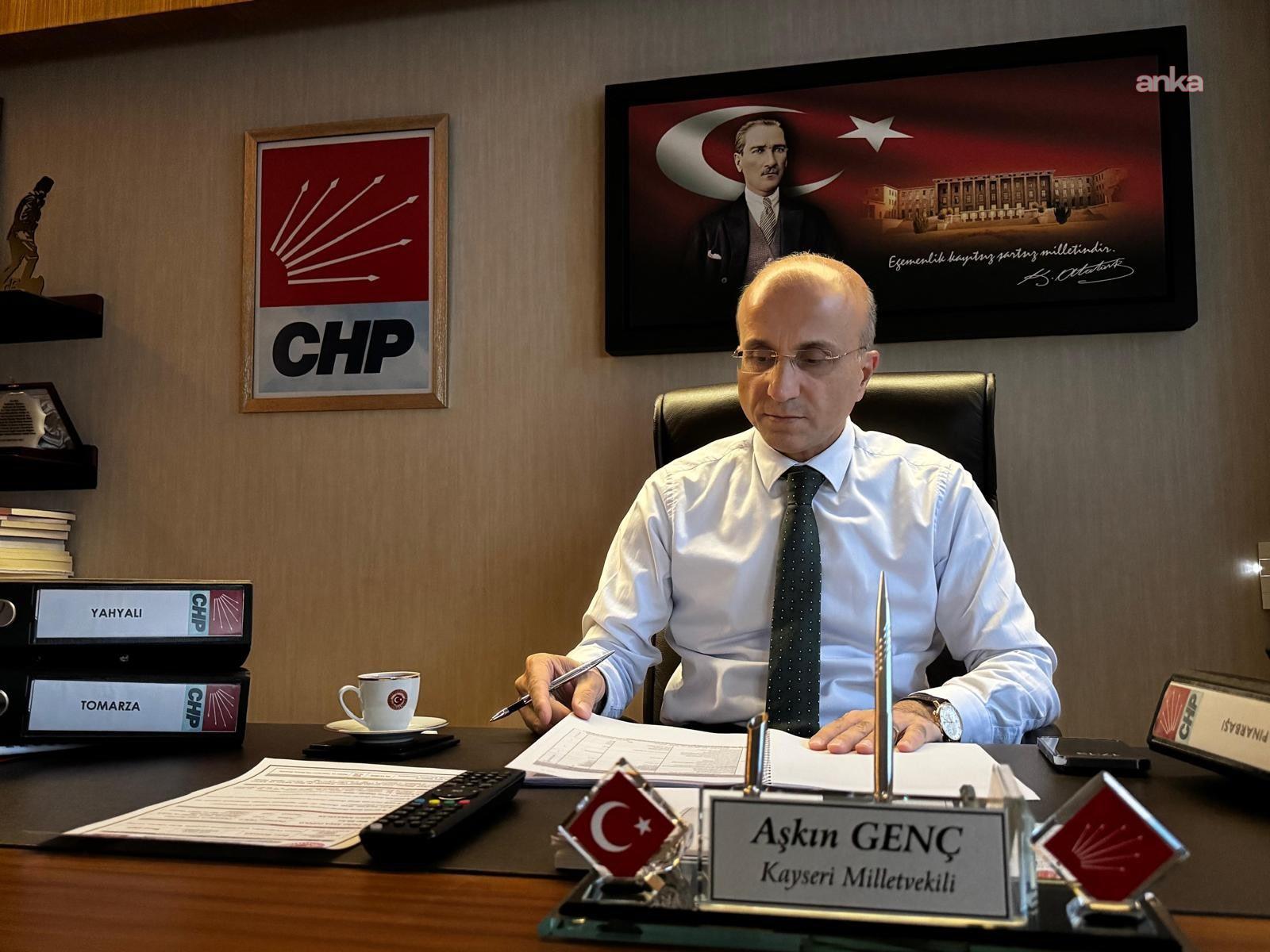 CHP'li Aşkın Genç, Kayseri'deki "ilaç vurgunu" iddialarını Meclis gündemine taşıdı