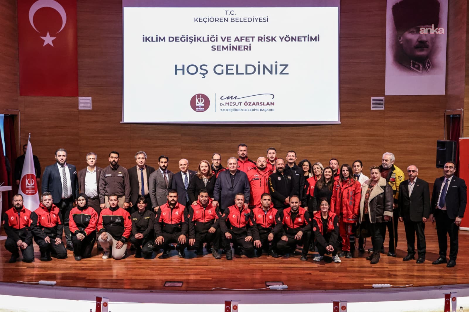 Keçiören'de “İklim Değişikliği ve Afet Risk Yönetimi” semineri düzenlendi