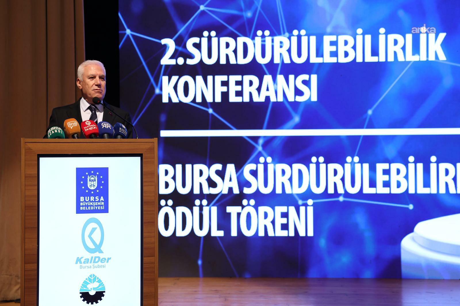 2. Bursa Sürdürülebilirlik Konferansı, kentin ortak geleceğine ışık tuttu