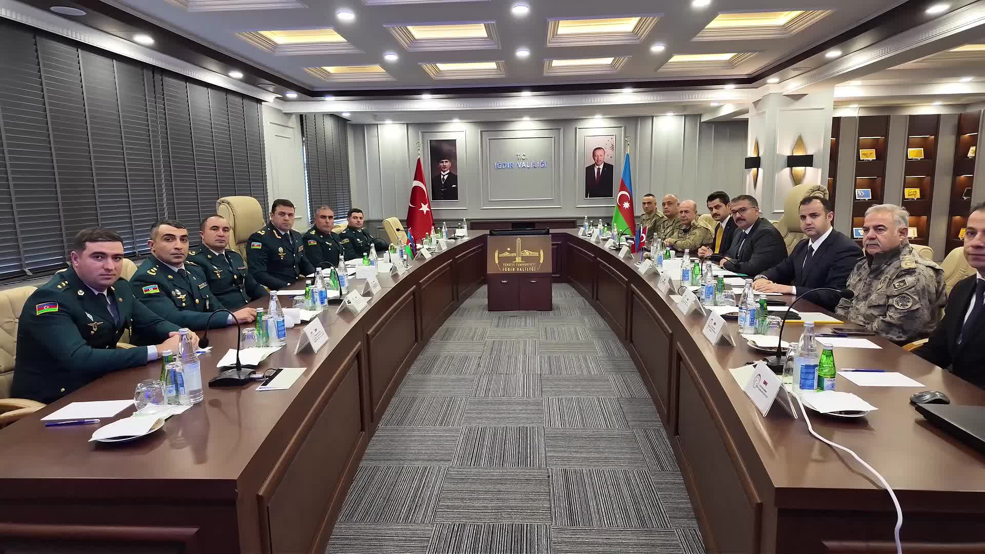 Iğdır’da Türkiye ile Nahçıvan Hudut Komiserlikleri arasında yapılan toplantıda sınır güvenliği ele alındı