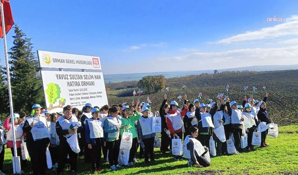 Tekirdağ'da çocuklara doğa bilinci kazandırıldı