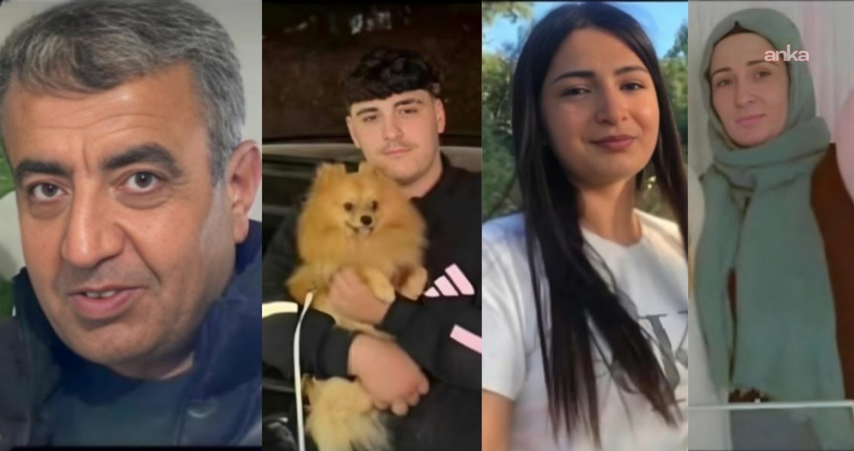 Mardin'de 3 aracın karıştığı trafik kazasında ölen 4 kişinin cenazesi yan yana defnedildi