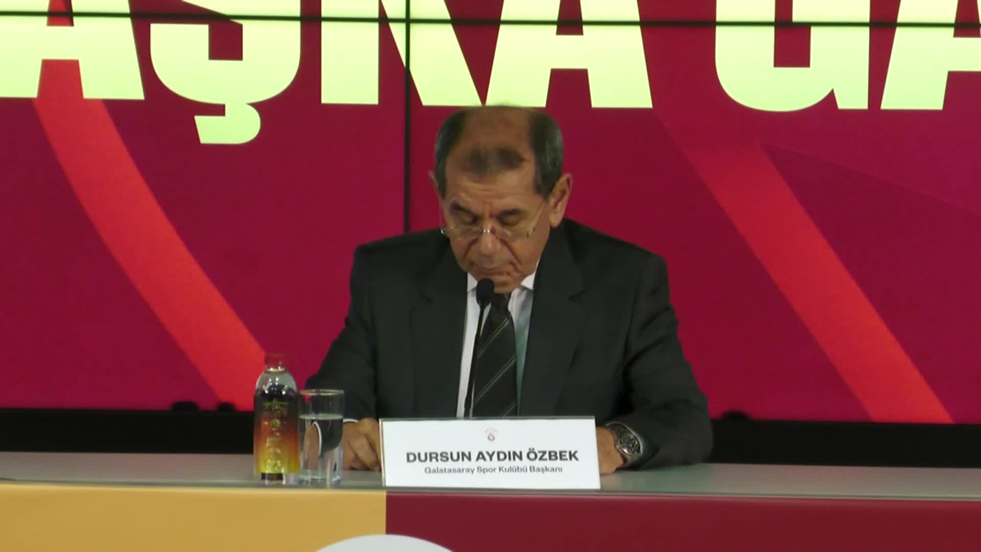 Dursun Özbek: “TFF, Galatasaray nefretiyle yönetilmektedir”