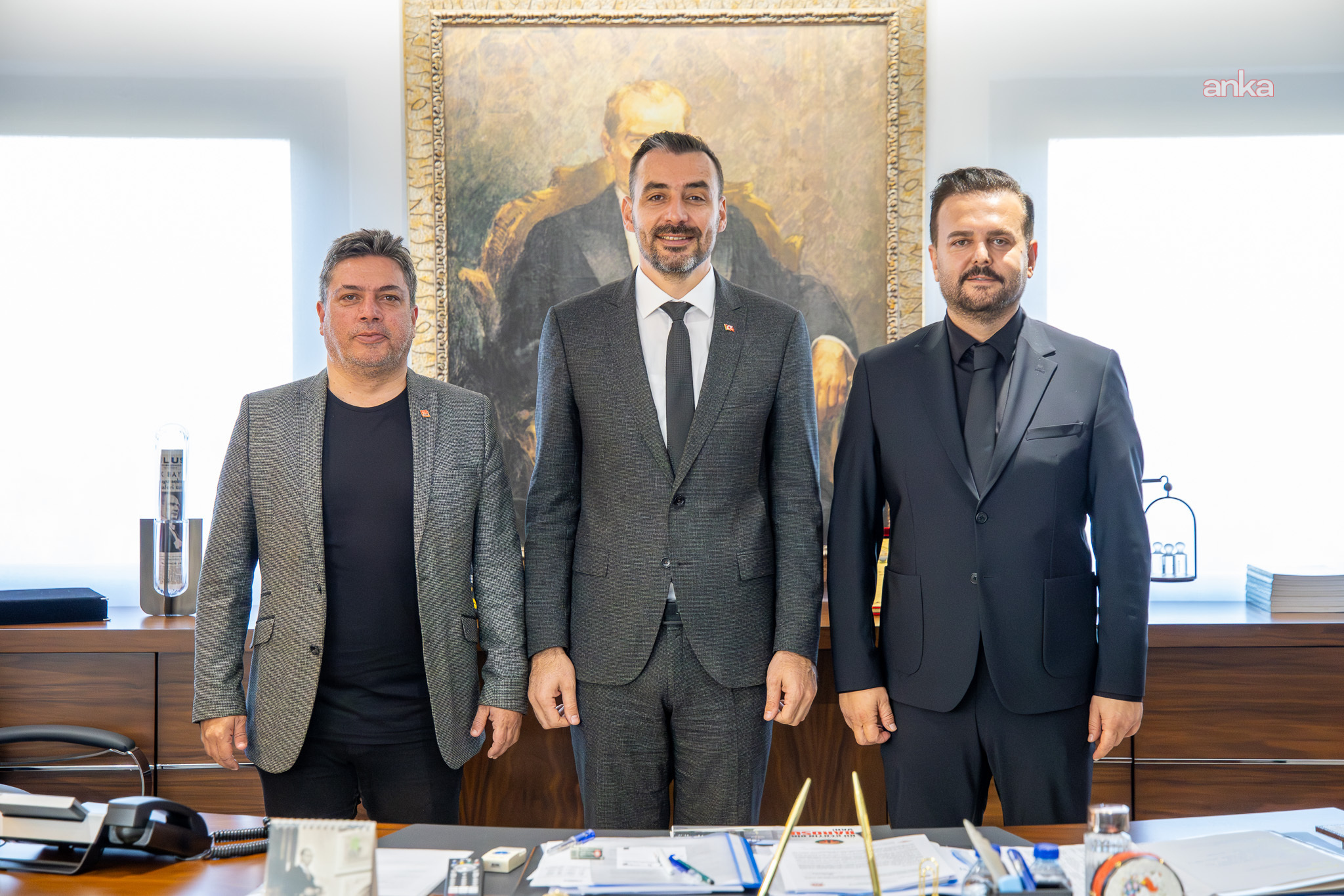 CHP heyeti, Manavgat Belediye Başkan Vekili Çiçek’i ziyaret etti