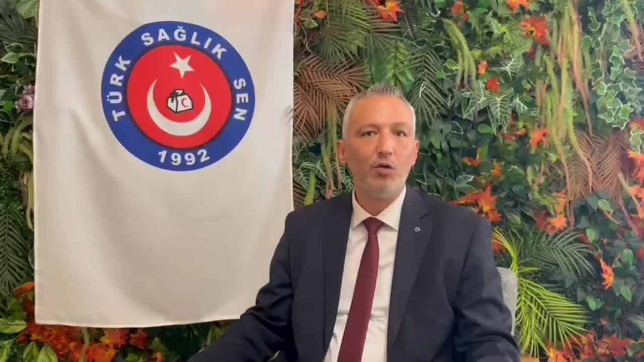 Türk Sağlık Sen Elazığ Şube Başkanı Polat: ''Sağlık çalışanlarının yapmış olduğu hizmete karşılık almış oldukları ücretler yeterli değil''