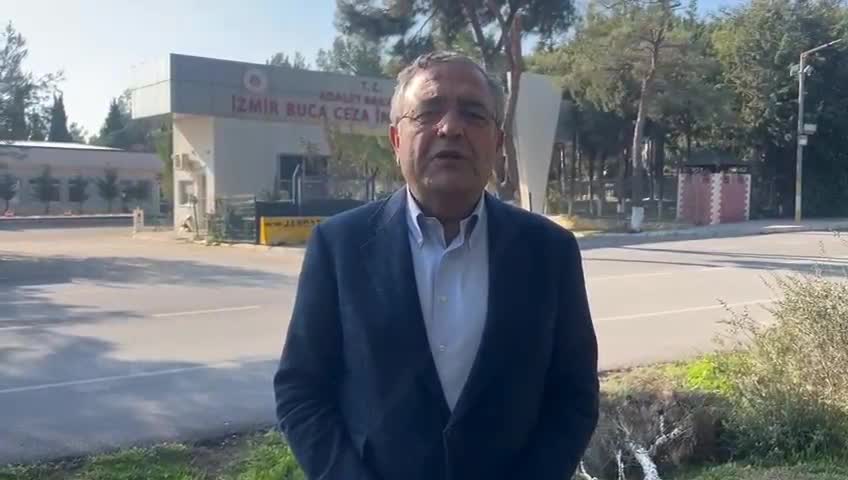Sezgin Tanrıkulu, Buca Cezaevi'nde Murat Çalık, Mehmet Ali Çalışkan, Tunç Soyer ve Heval Savaş Kaya ile görüştü