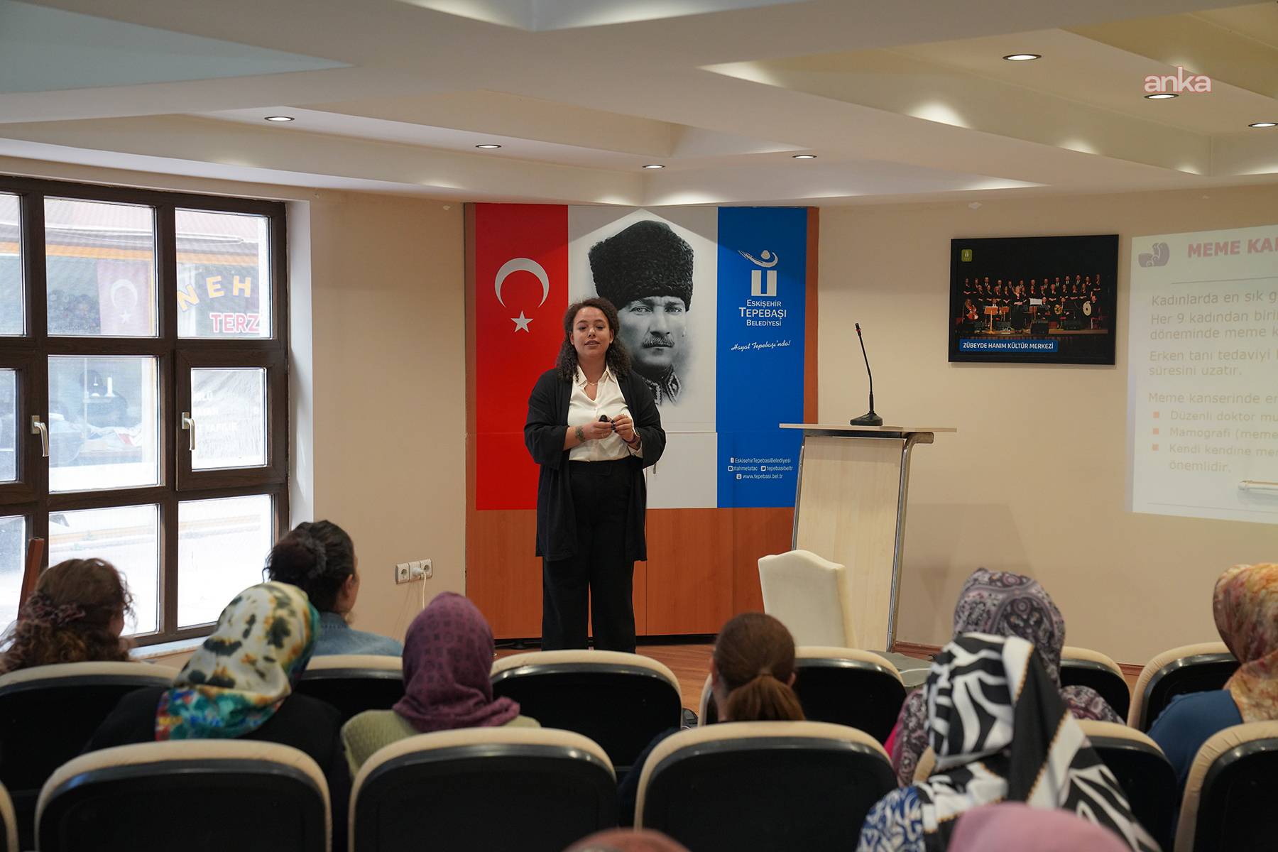 Tepebaşı Belediyesi, “Kadın Sağlığı Semineri” ile 600 kadına ulaştı