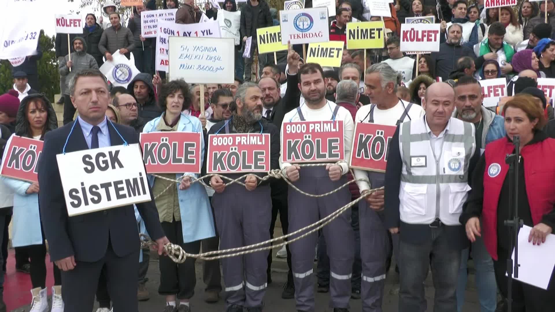 Kademeli emeklilik bekleyen emekçiler: Sayın Cumhurbaşkanım size ulaşmakta zorlanıyoruz. Biz külfet değiliz