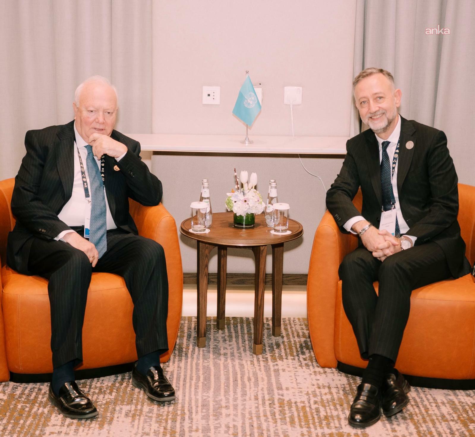 Dışişleri Bakan Yardımcısı Gümrükçü, Medeniyetler İttifakı Yüksek Temsilcisi Moratinos ile görüştü