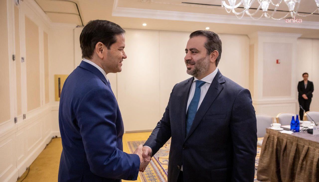 ABD Dışişleri Bakanı Rubio, Suriye Dışişleri Bakanı Şeybani ile görüştü