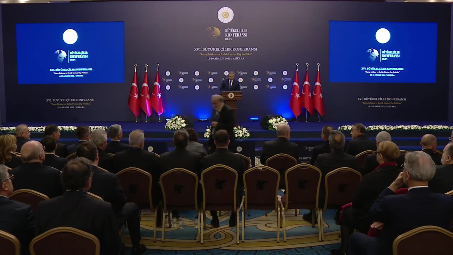 16. Büyükelçiler Konferansı... Bakan Fidan: "Suriye’de işimiz yeni başlıyor"