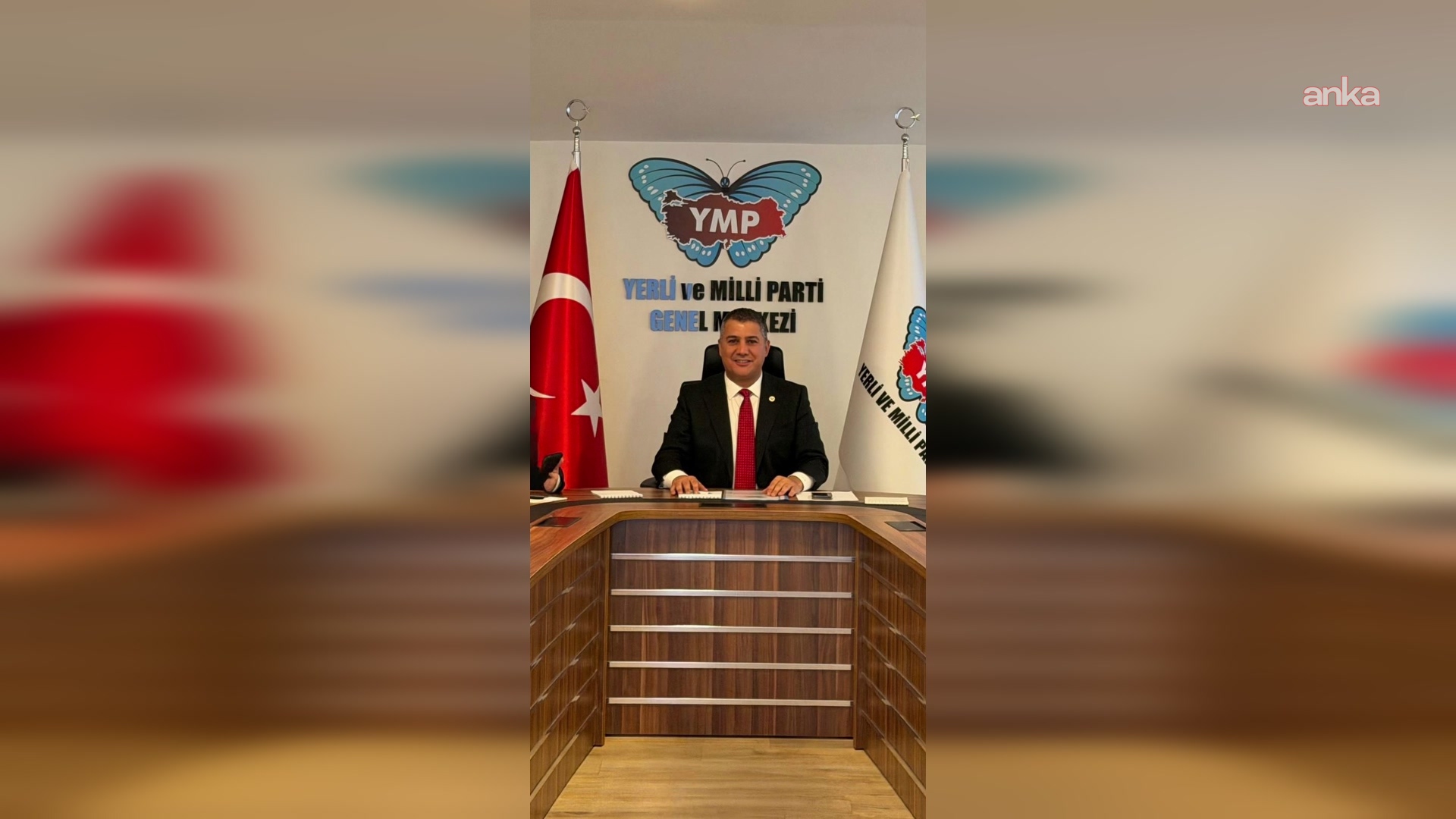 Yerli ve Milli Parti Genel Başkanı Teoman Mutlu, yeniden genel başkan seçildi