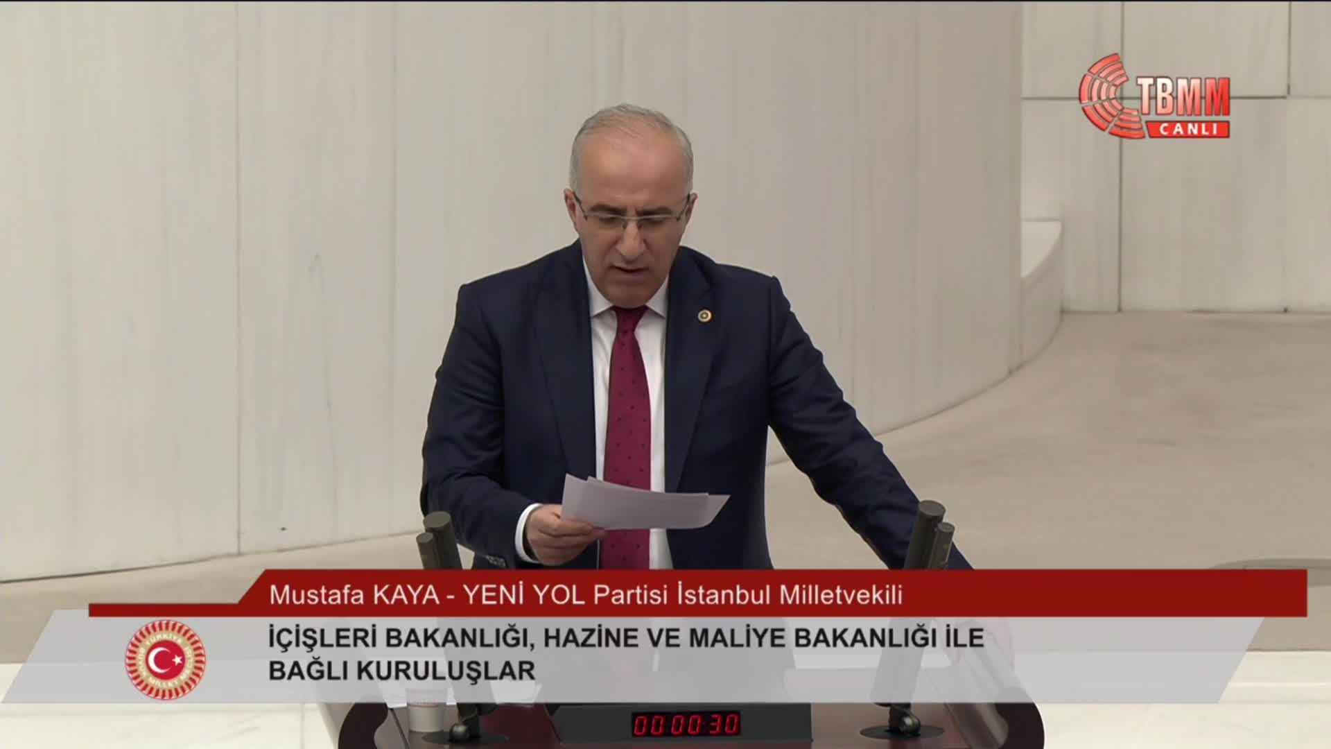 2026 bütçesi TBMM Genel Kurulu'nda... İYİ Partili Karakaş'tan Barzani tepkisi: Peşmergeleri kollarında sözde kürdistan paçavralarıyla görürken hiç utanmadınız mı