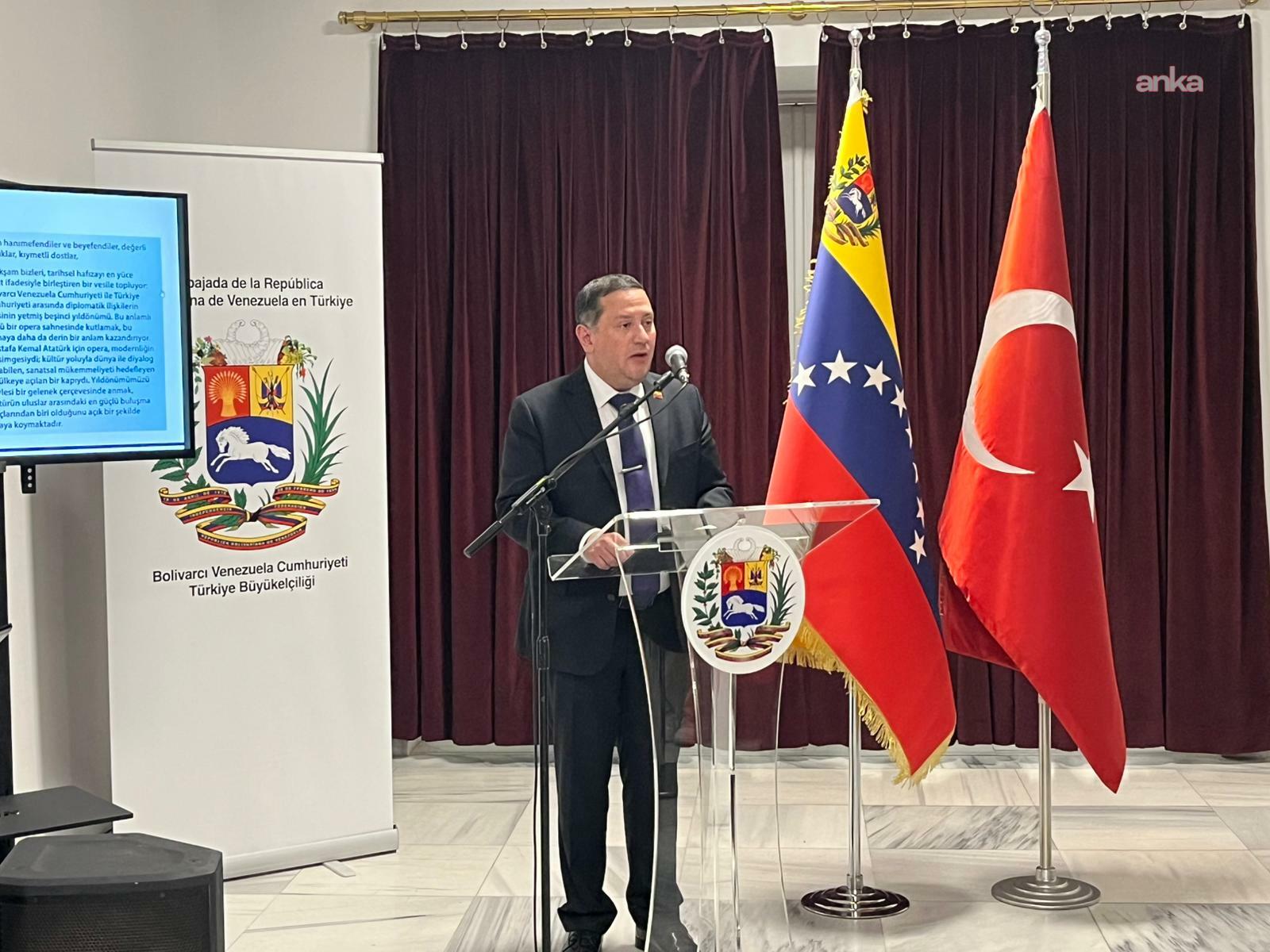 Türkiye ve Venezuela’nın diplomatik ilişkilerinin 75’inci yılı Ankara’da kutlandı