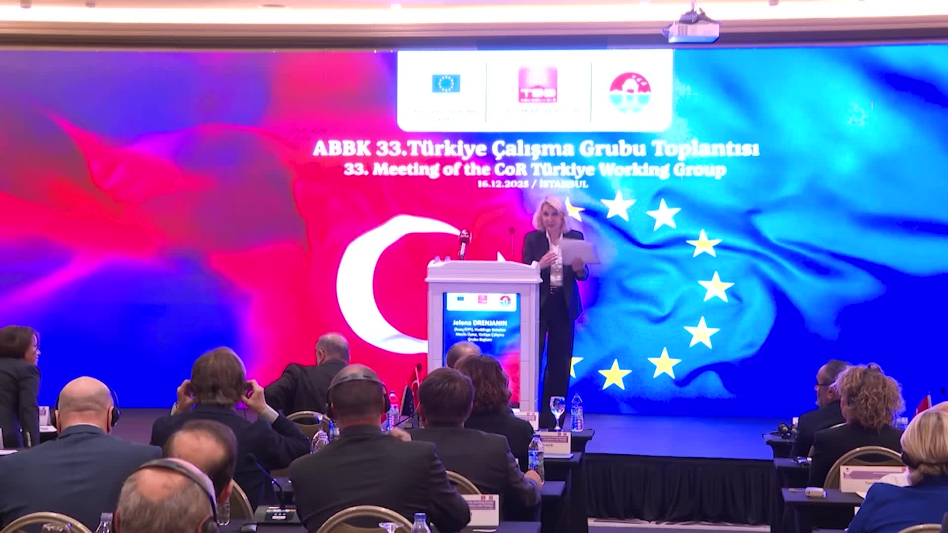 Avrupa Birliği Bölgeler Komitesi (CoR) 33. Türkiye Çalışma Grubu Toplantısı... Nuri Aslan: En istikrarlı ortaklıklar, demokratik meşruiyeti olan ortaklıklardır