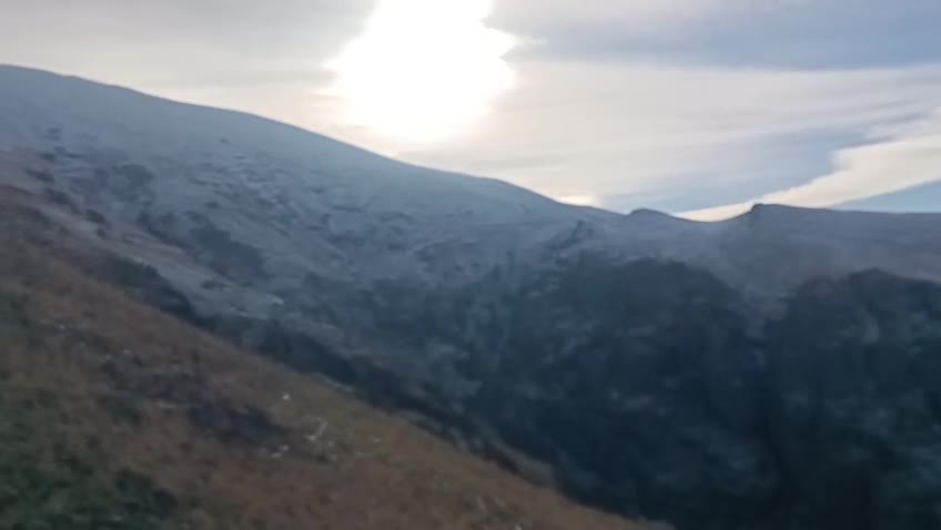 İDABİS sporcuları,  15 Aralık Dünya Türk Dili Günü sebebiyle Pamuk Dağı'na tırmandı