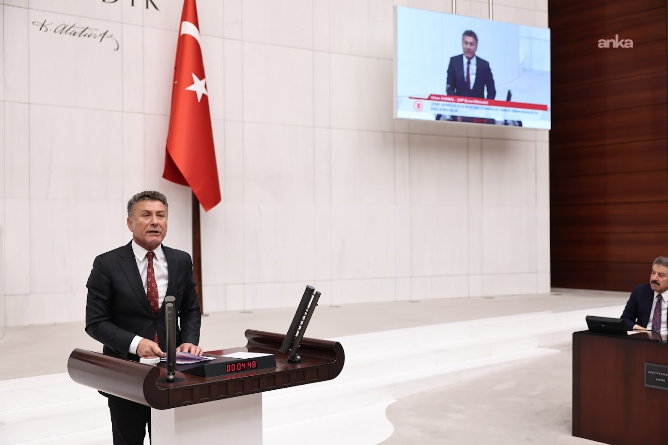 2026 bütçesi TBMM Genel Kurulu’nda… CHP'li Sarıbal: "Bunun adı ‘rıza göstermeden ortaya konan soygun bütçesi’dir"