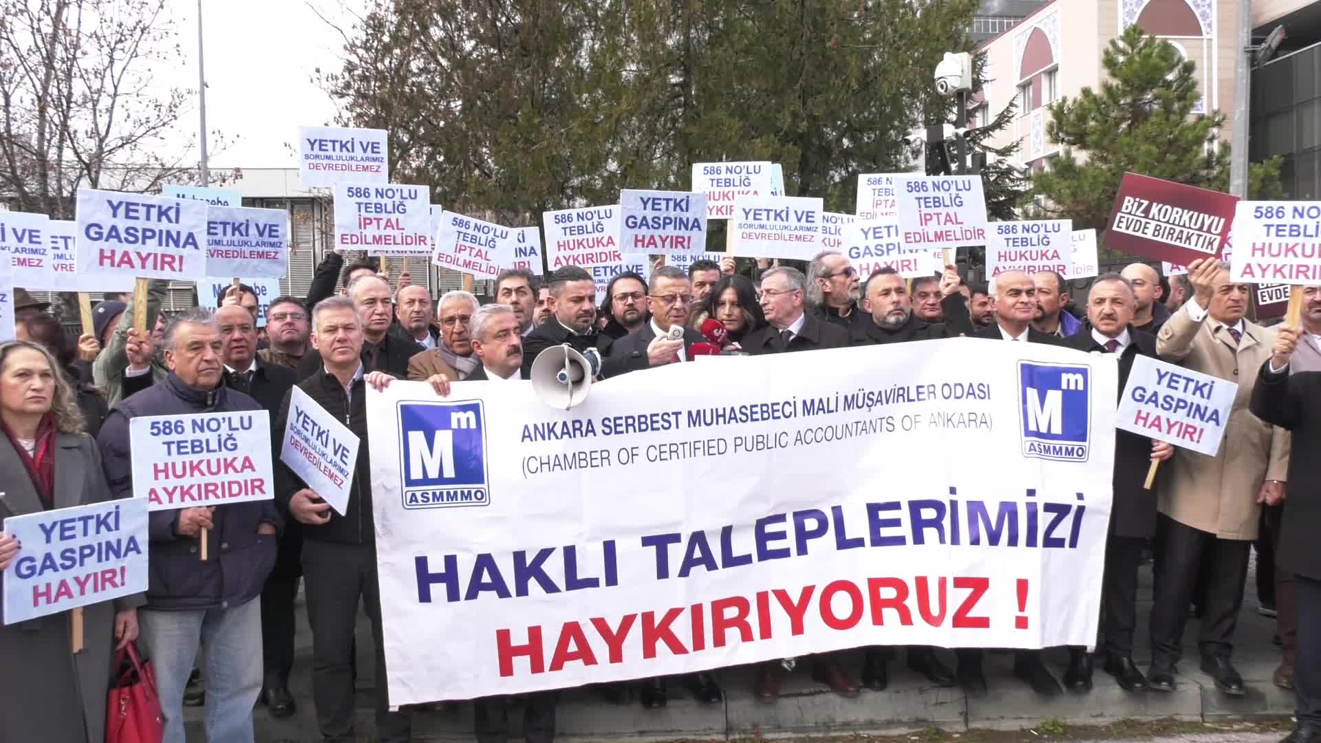Ankara Serbest Muhasebeci Mali Müşavirler Odası: “586 sayılı Vergi Usul Kanunu Genel Tebliği geri çekilsin"