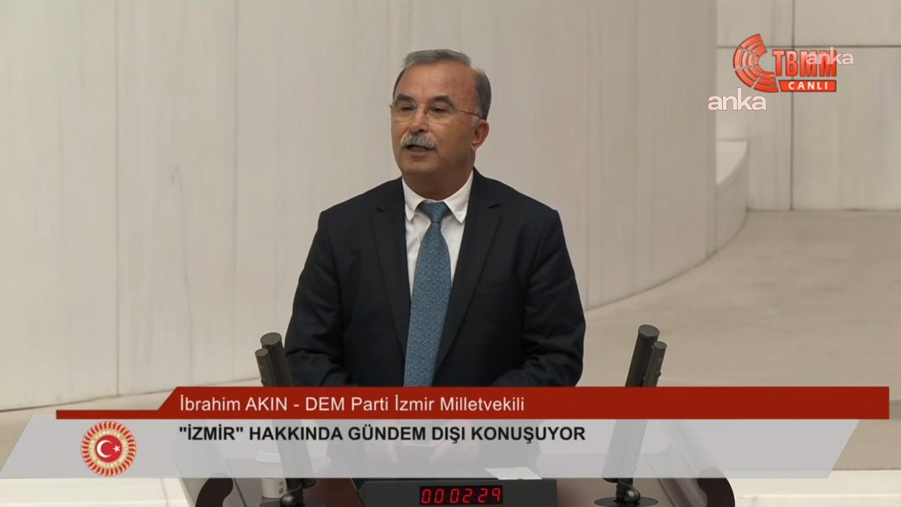 DEM Partili Akın, otel odalarında yaşayan emeklileri iki bakanlığa sordu