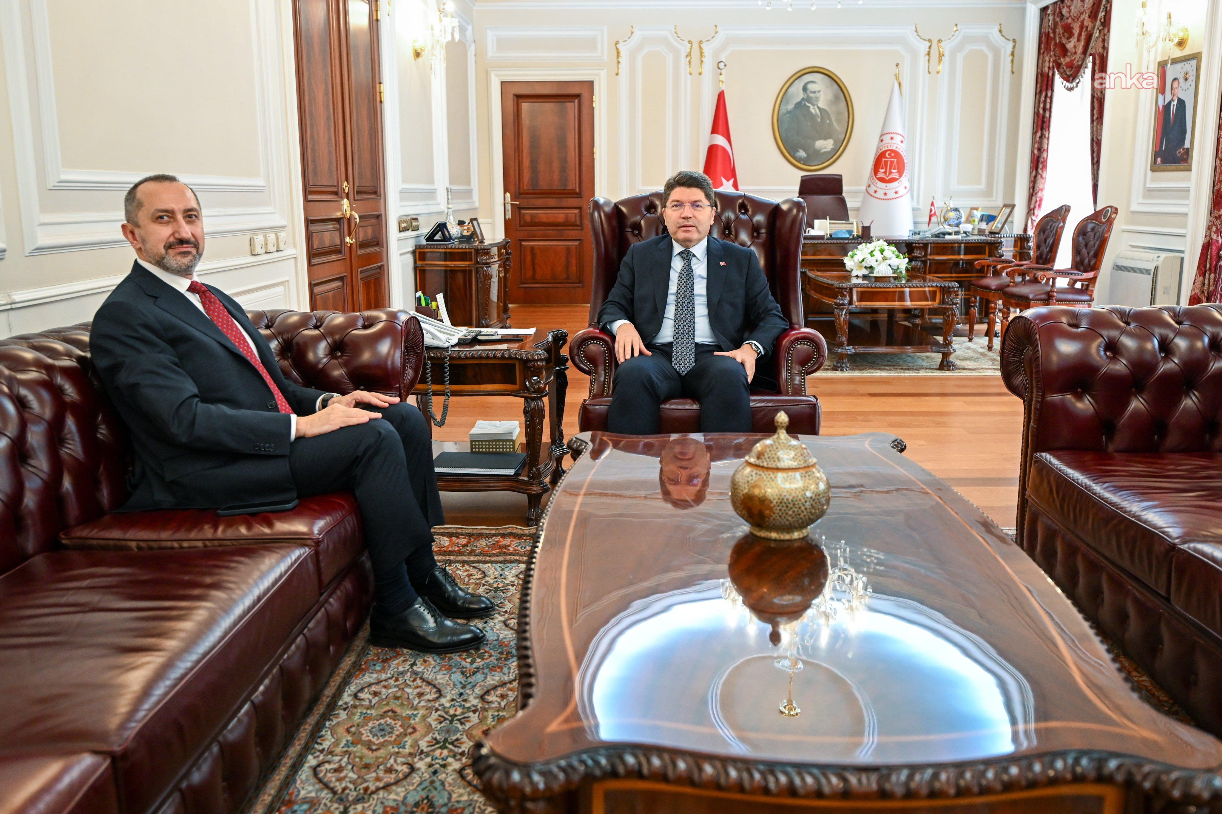 Bakan Tunç, Cumhurbaşkanlığı Siber Güvenlik Başkanı Ümit Önal ile bir araya geldi