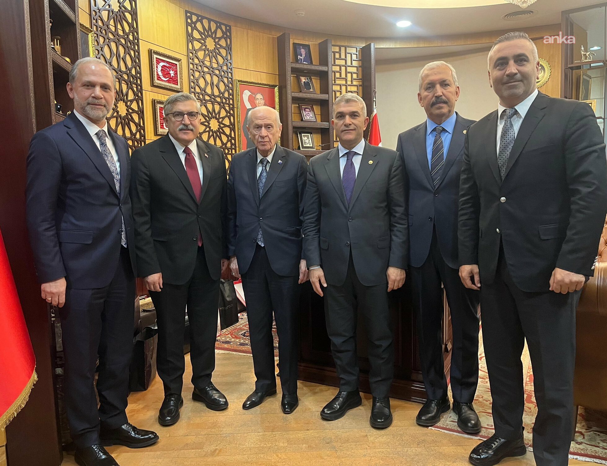 AK Partili Yayman'dan Bahçeli'ye ziyaret