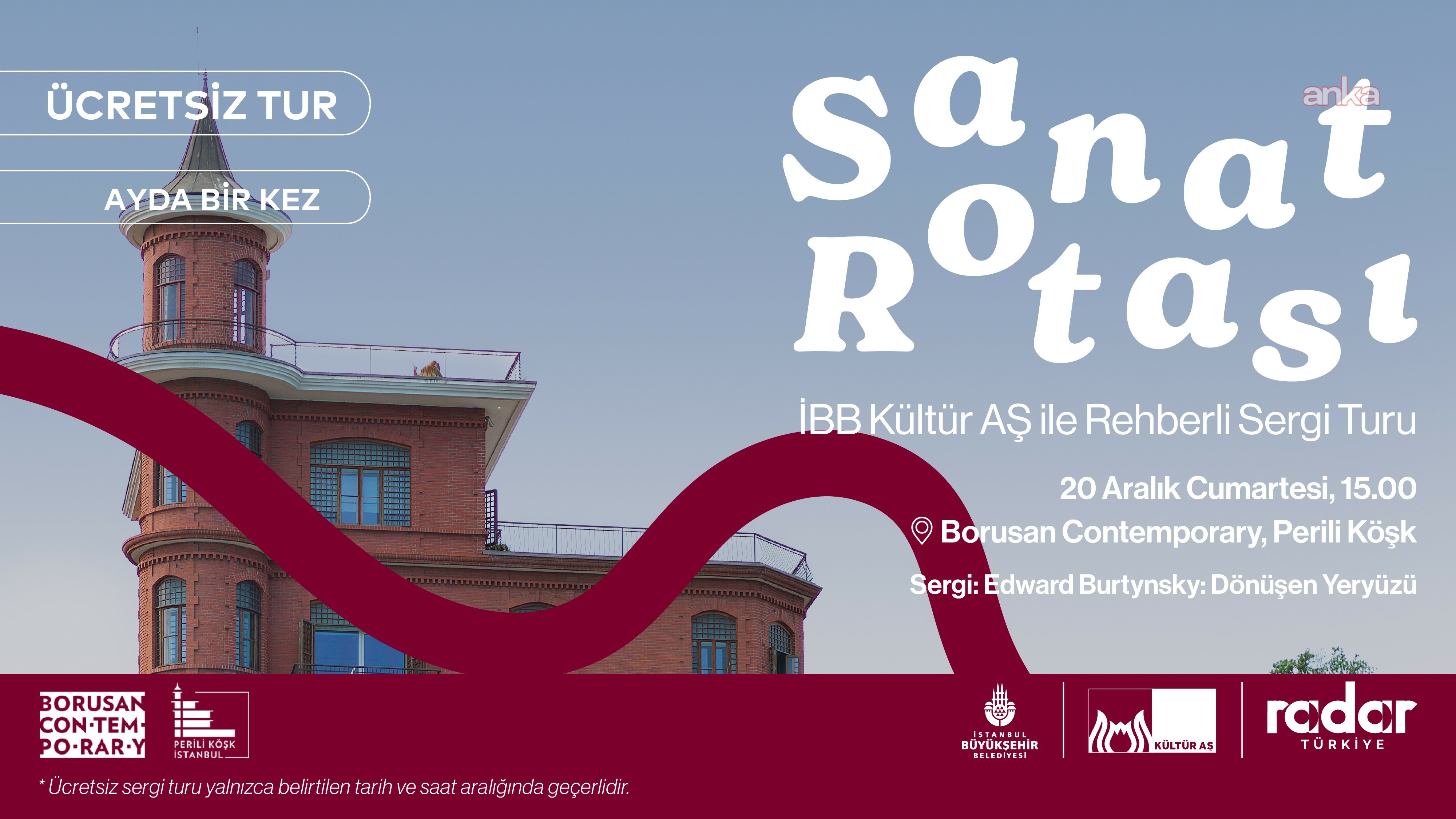 "Sanat Rotası" aralıkta yılın son rehberli sergi turlarıyla devam ediyor