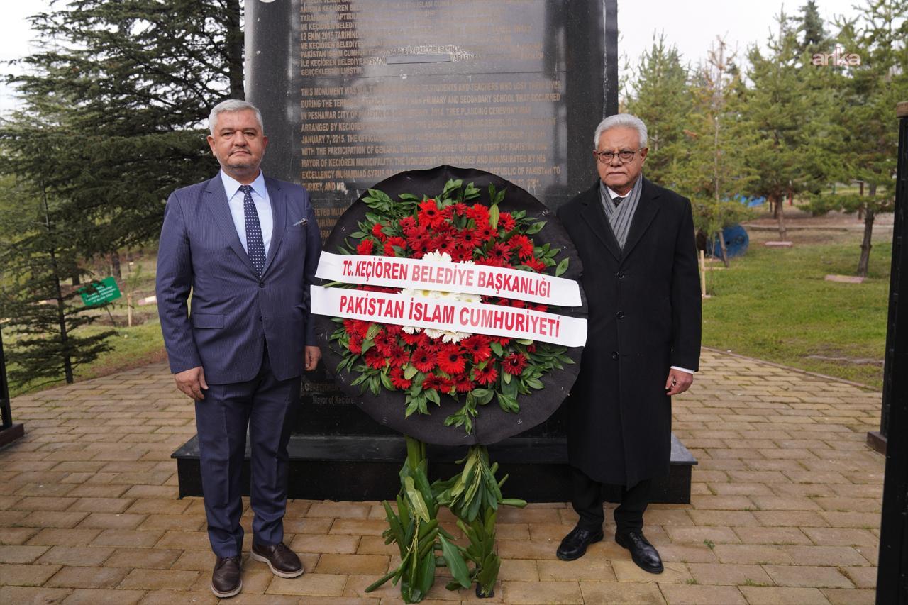 Ankara'da, Pakistan'daki Ordu Devlet Okulu'na düzenlenen saldırıda ölenler anıldı