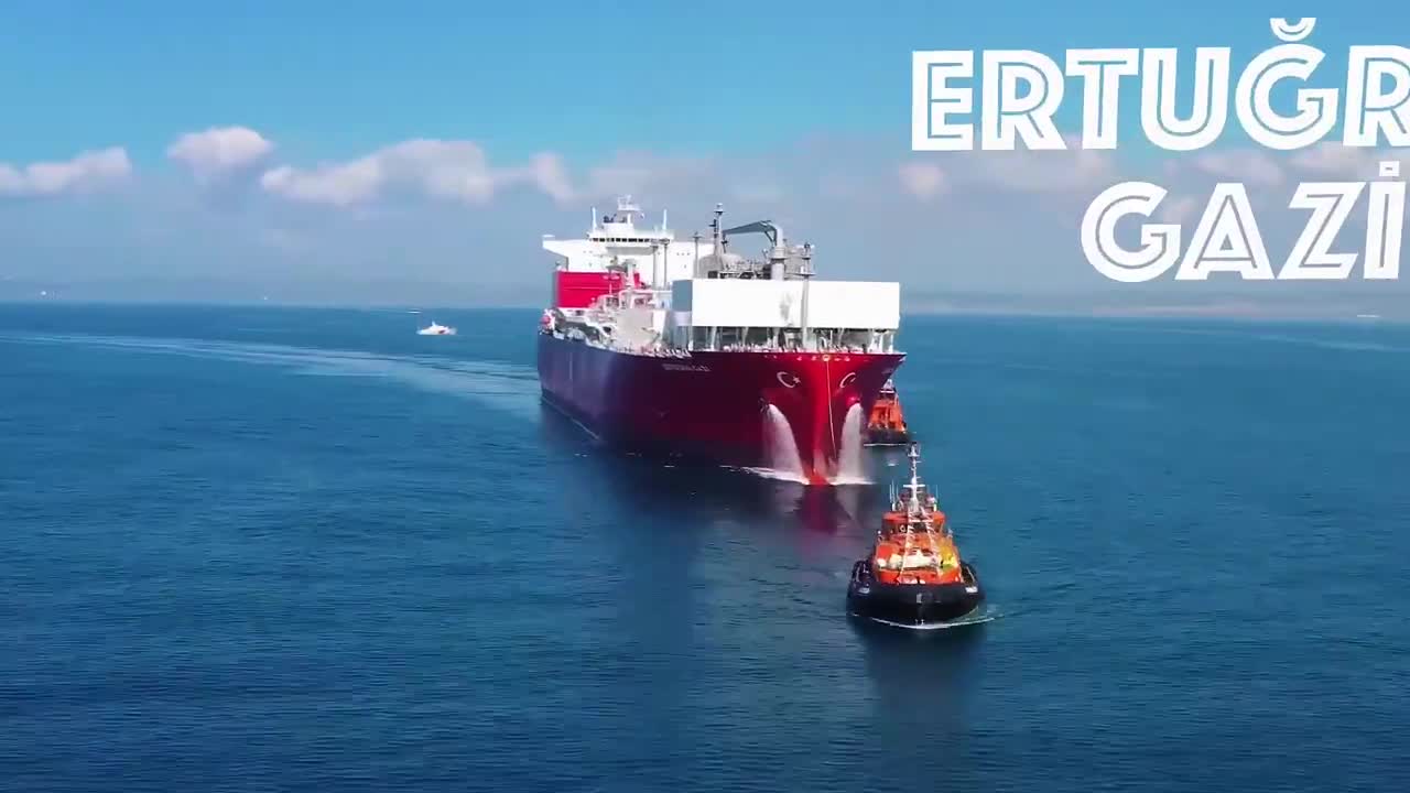 Enerji ve Tabii Kaynaklar Bakanı Bayraktar: "İlk milli FSRU gemimiz Ertuğrul Gazi, 100’ncü operasyonunu da başarıyla tamamladı"