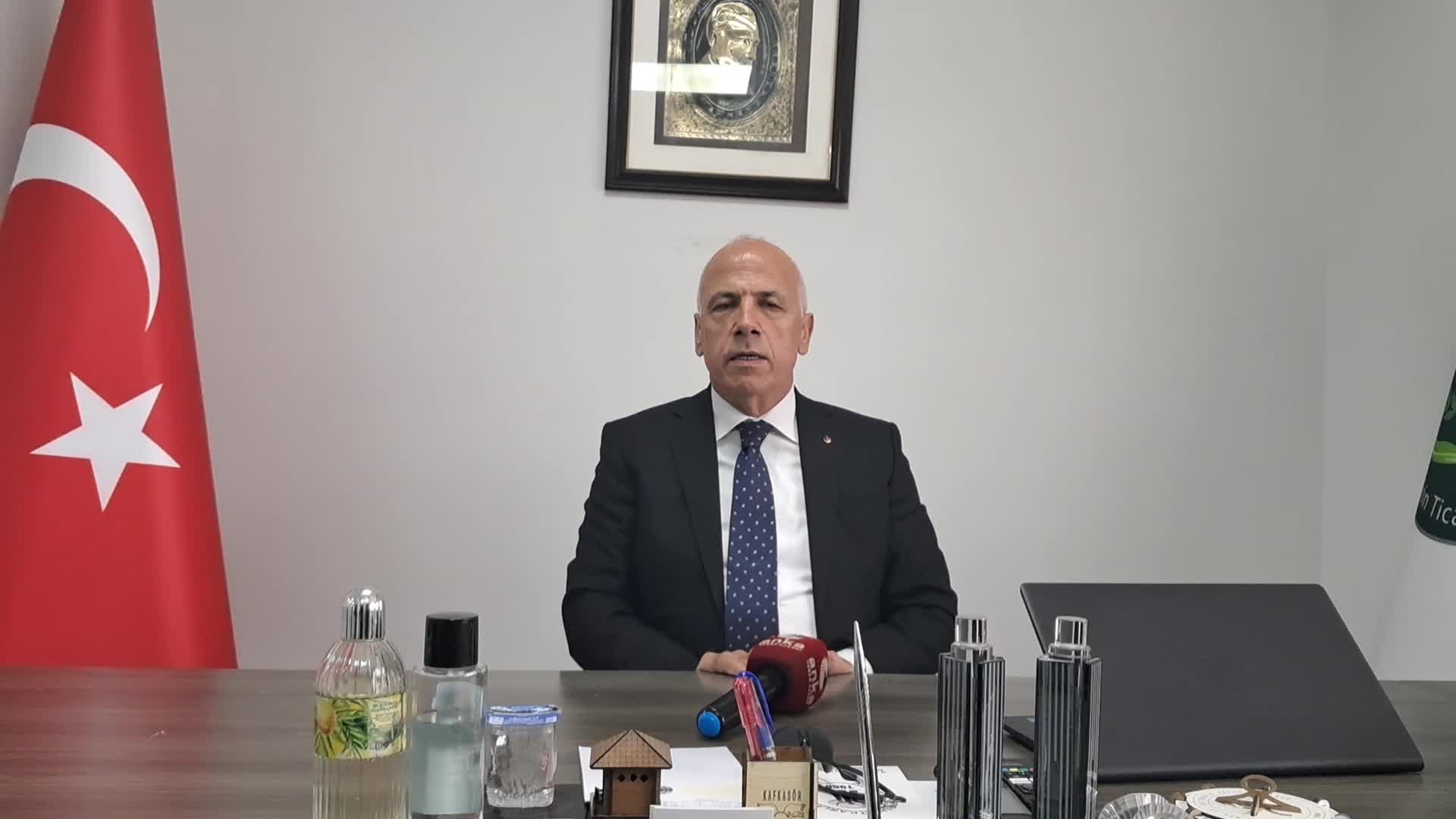 Artvin Ticaret Borsası Yönetim Kurulu Başkan Akyürek: Samsun–Sarp hızlı tren projesinin hayata geçirilmesi için çaba sarf ediyoruz