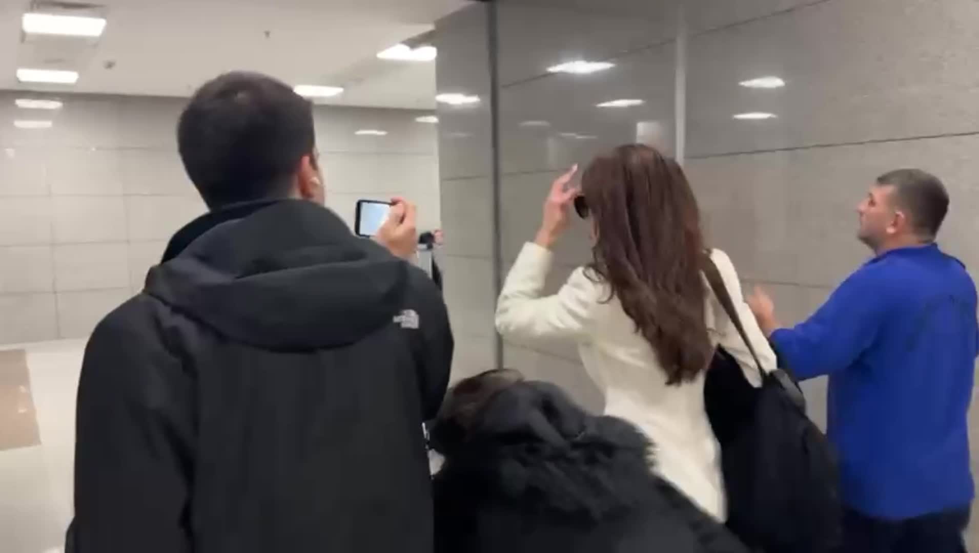Ela Rümeysa Cebeci ve Sercan Yaşar, İstanbul Adliyesi’nde