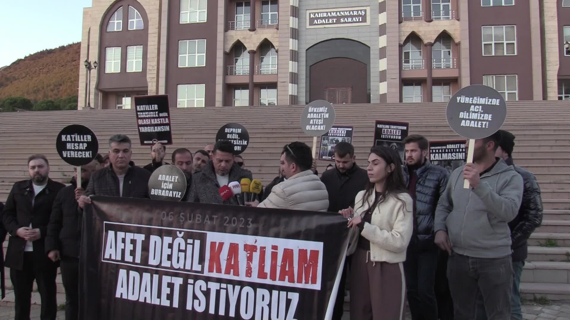 Kahramanmaraş'ta depremde yakınlarını kaybedenlerden 11. Yargı Paketi'ne tepki: Hiç mi vicdanınız sızlamıyor?