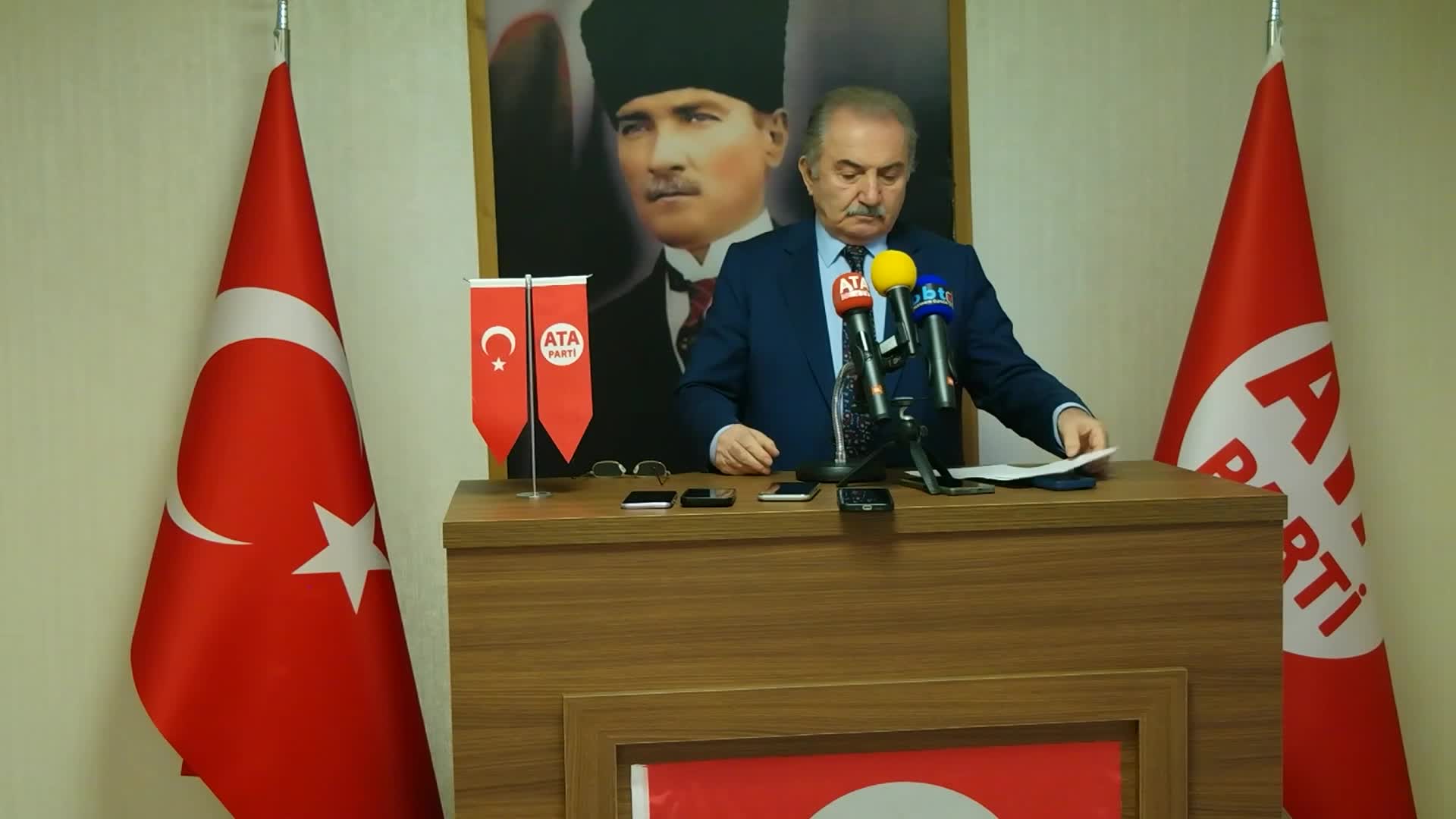 ATA Parti Genel Başkanı Zeybek’ten “Terörsüz Türkiye” tepkisi: Bahçeli suç işlemiştir, komisyon hukuksuzdur