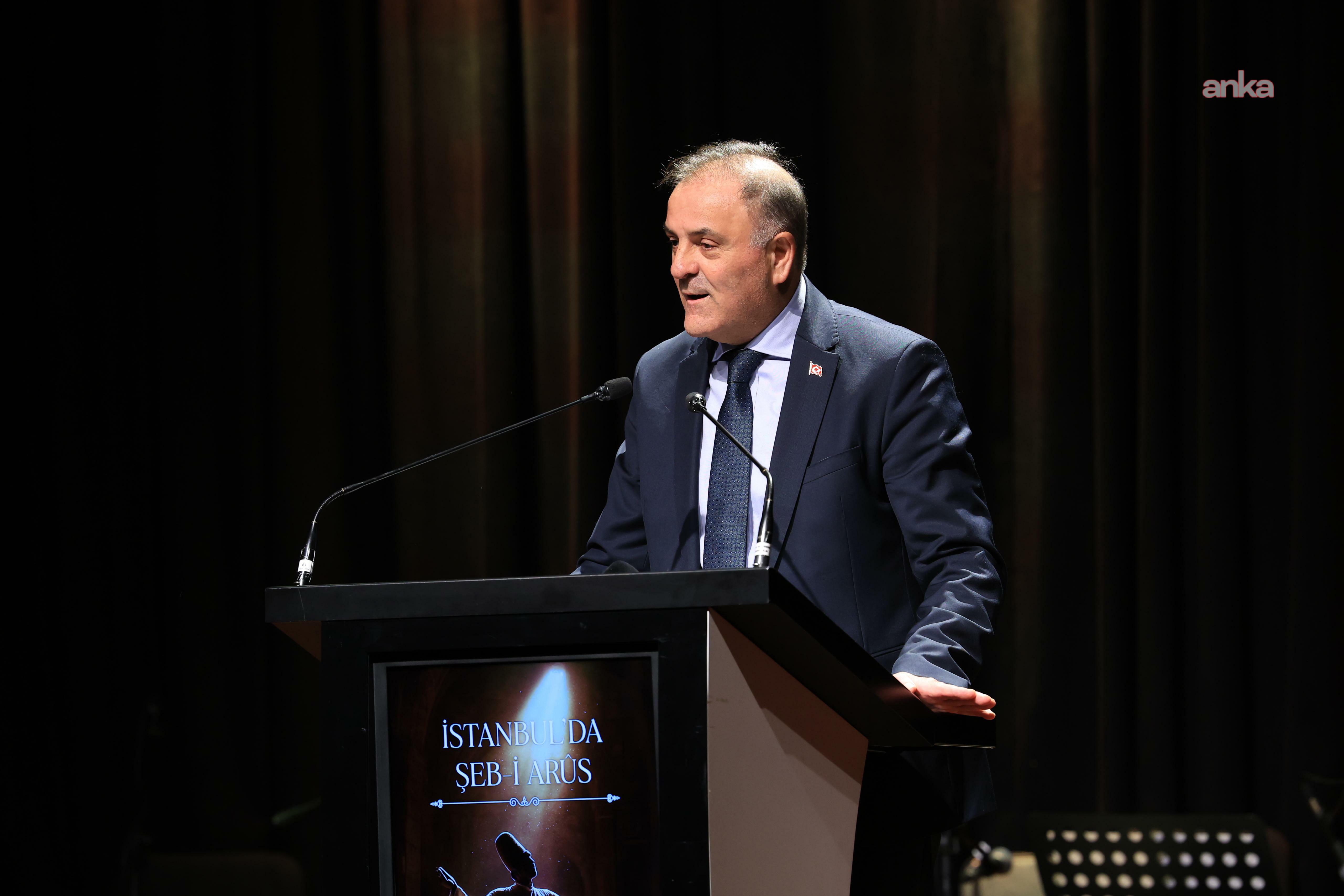 İBB'nin Şeb-i Arus'un 752. yılı dolayısıyla düzenlediği geniş etkinlik programı törenle tamamlandı