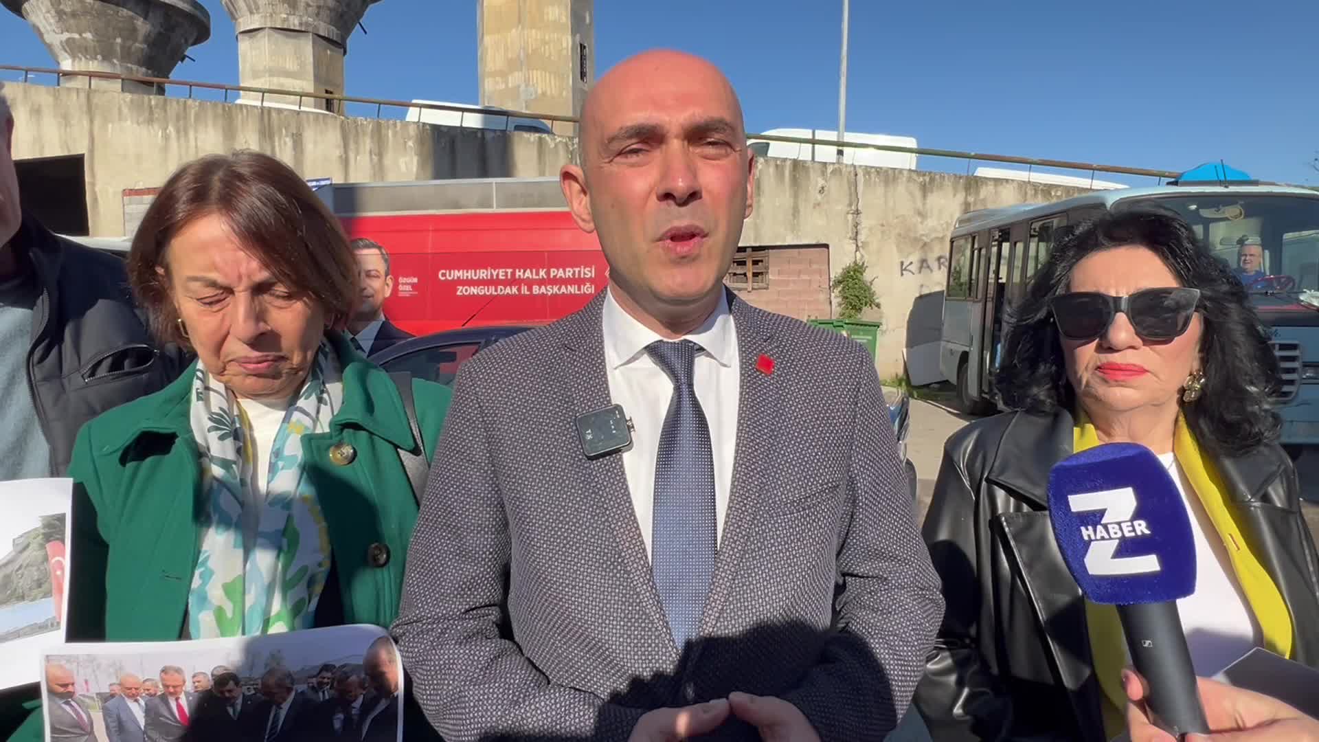Zonguldak'ta CHP'den lavuar tepkisi: 23 yıllık vaat, bitmeyen proje
