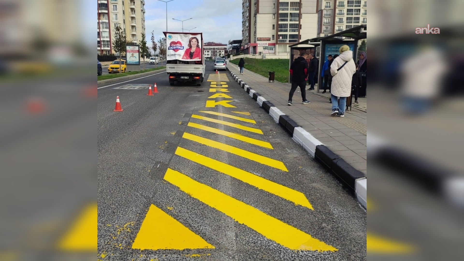 Tekirdağ Büyükşehir Belediyesi, trafik güvenliğini artırmak için çalışmalarını sürdürüyor