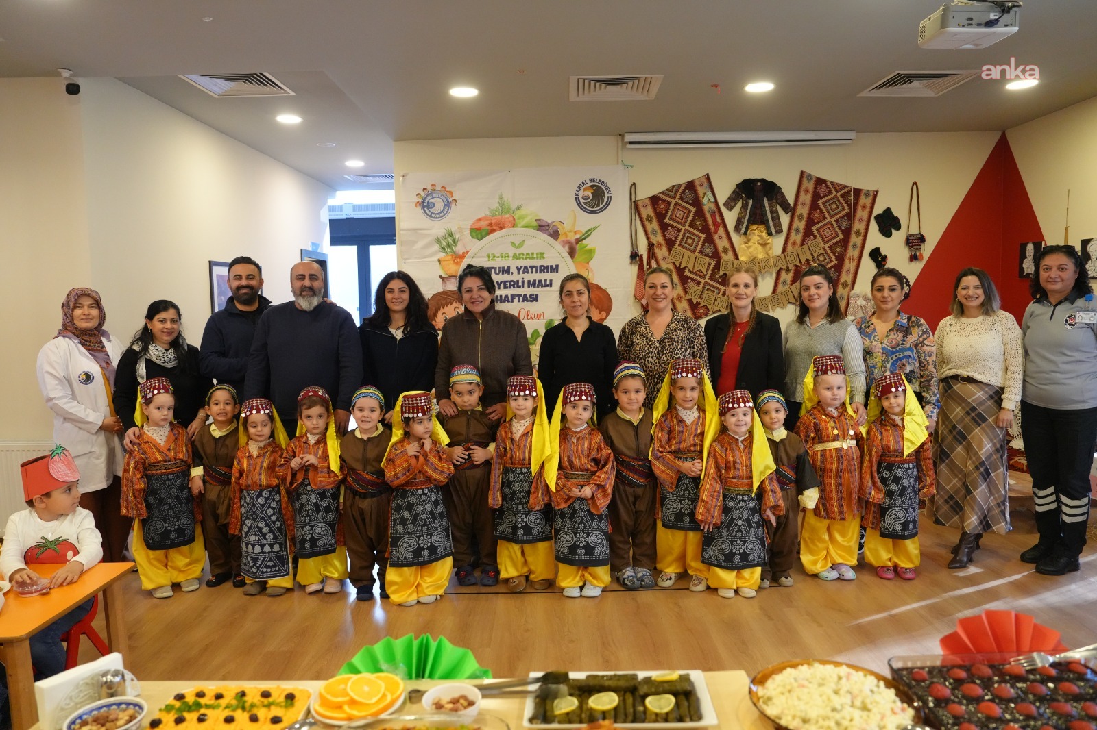 Kartal Belediyesi kreşlerinde, yerli malı haftası coşkusu